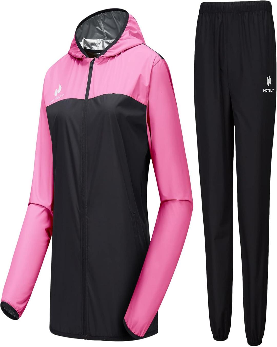 HOTSUIT Women Weight Loss Sweat Suits Sauna Jacket Pant