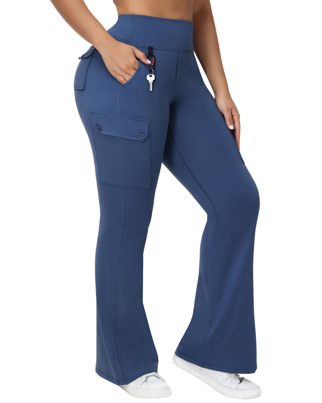 HOTSUIT Women 6 Pockets Cargo Yoga Pants