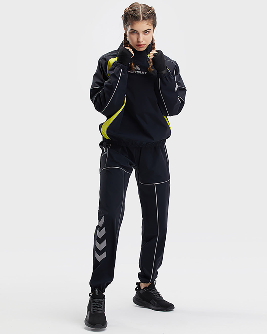 Silver-HeatREG Sauna Suit for Winter Training HOTSUIT