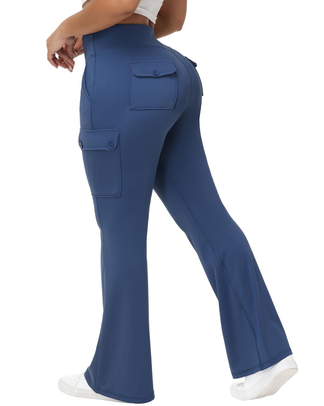 HOTSUIT Women 6 Pockets Cargo Yoga Pants