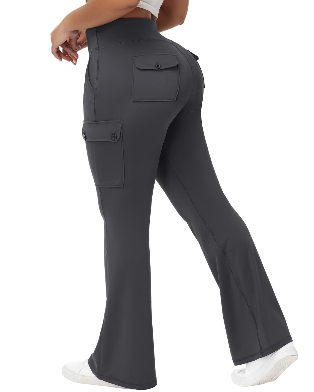 HOTSUIT Women 6 Pockets Cargo Yoga Pants