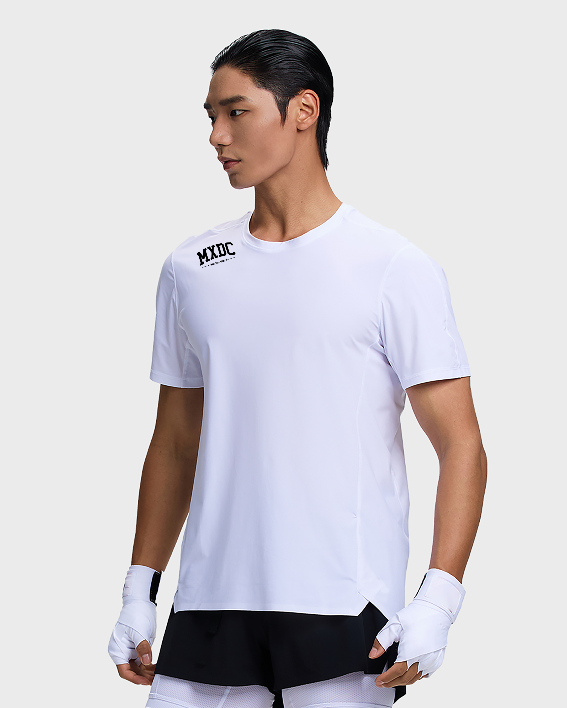 MXDC Merino Wool Men's Short-Sleeve T-Shirt