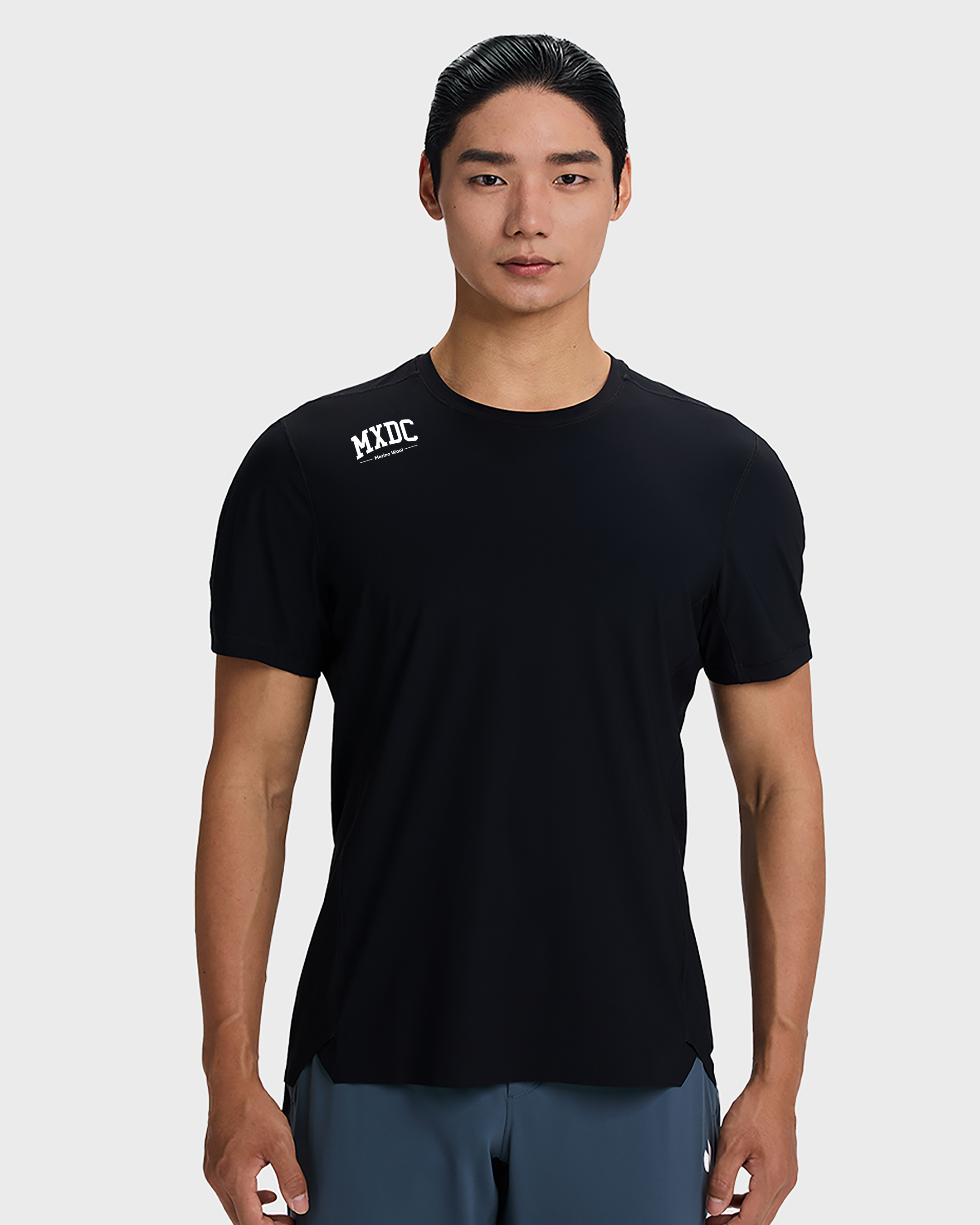 MXDC Merino Wool Men's Short-Sleeve T-Shirt