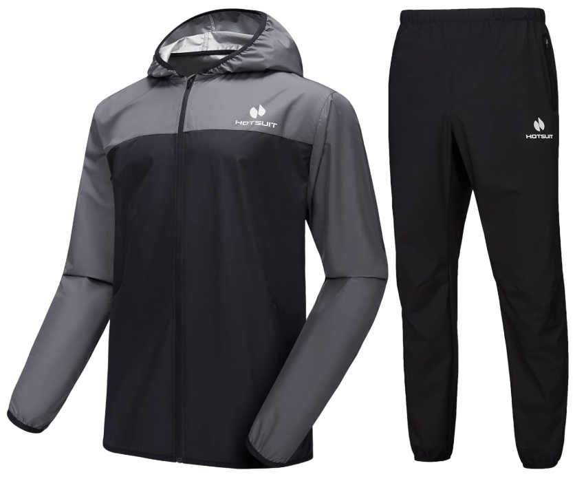 HOTSUIT Men‘ s Gym Workout Sauna Suit & Jacket