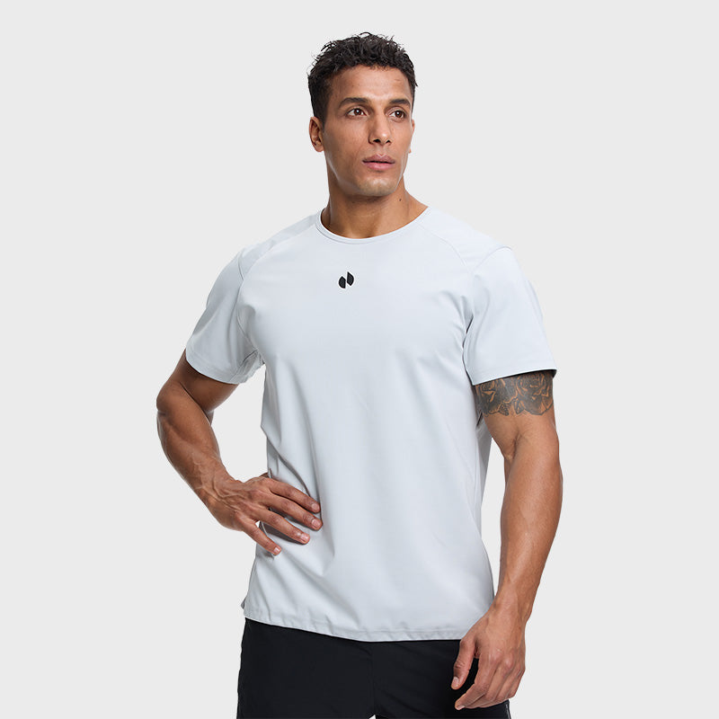 View of HOTSUIT Men's Burning Compression Gym Exercise Boxing Sauna Shirt &Sui