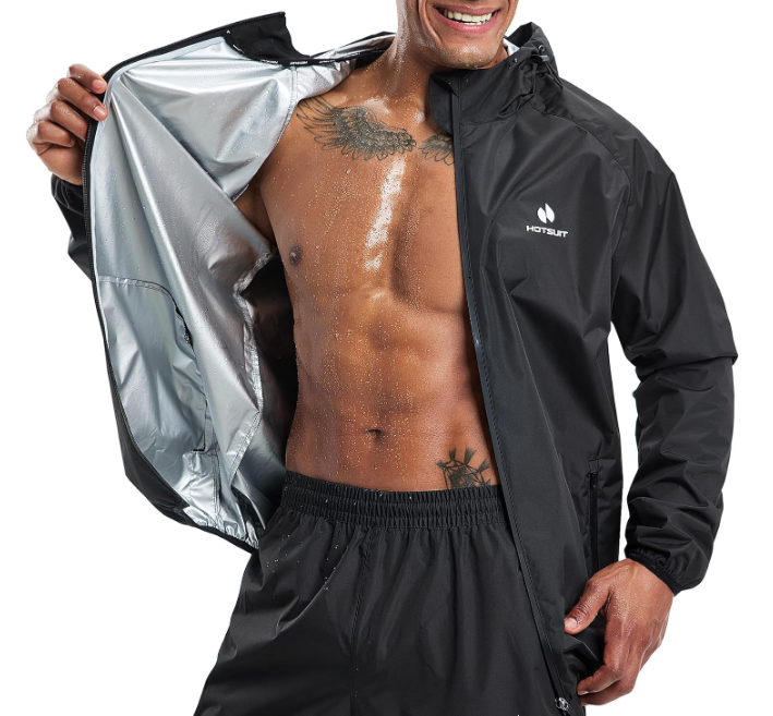 HOTSUIT Men's Boxing Exercise Sauna Suit&Jacket