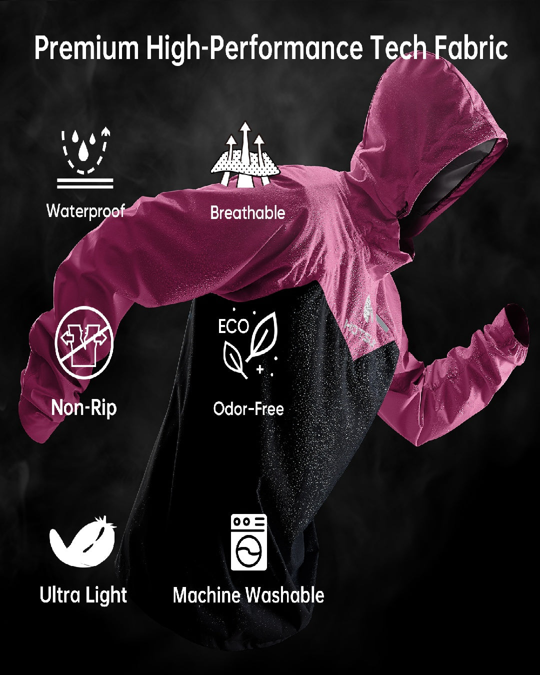 HOTSUIT Women Weight Loss Odorless Sauna Jacket Pant