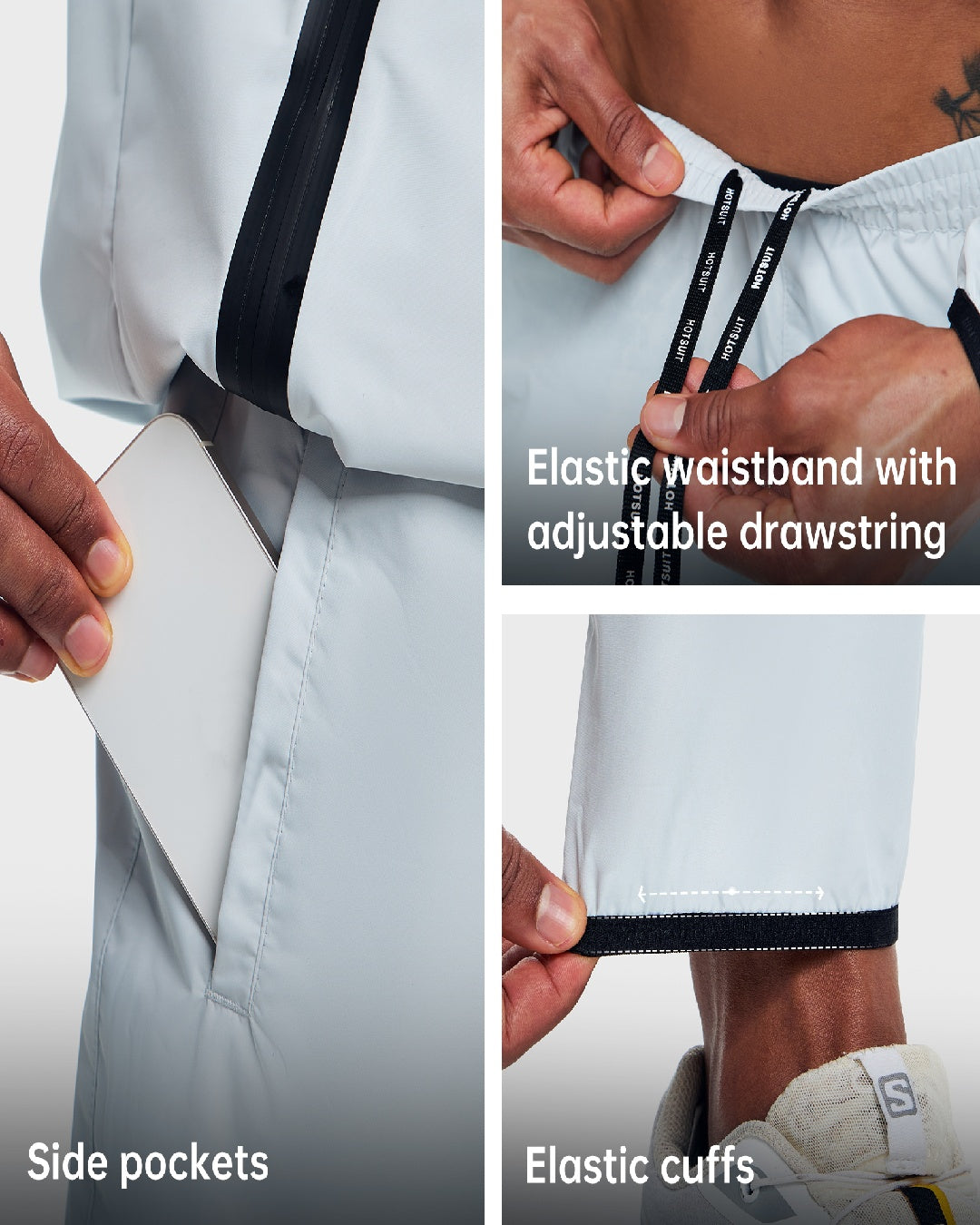 HOTSUIT Men Sweat Suits Exercise Workout Jacket