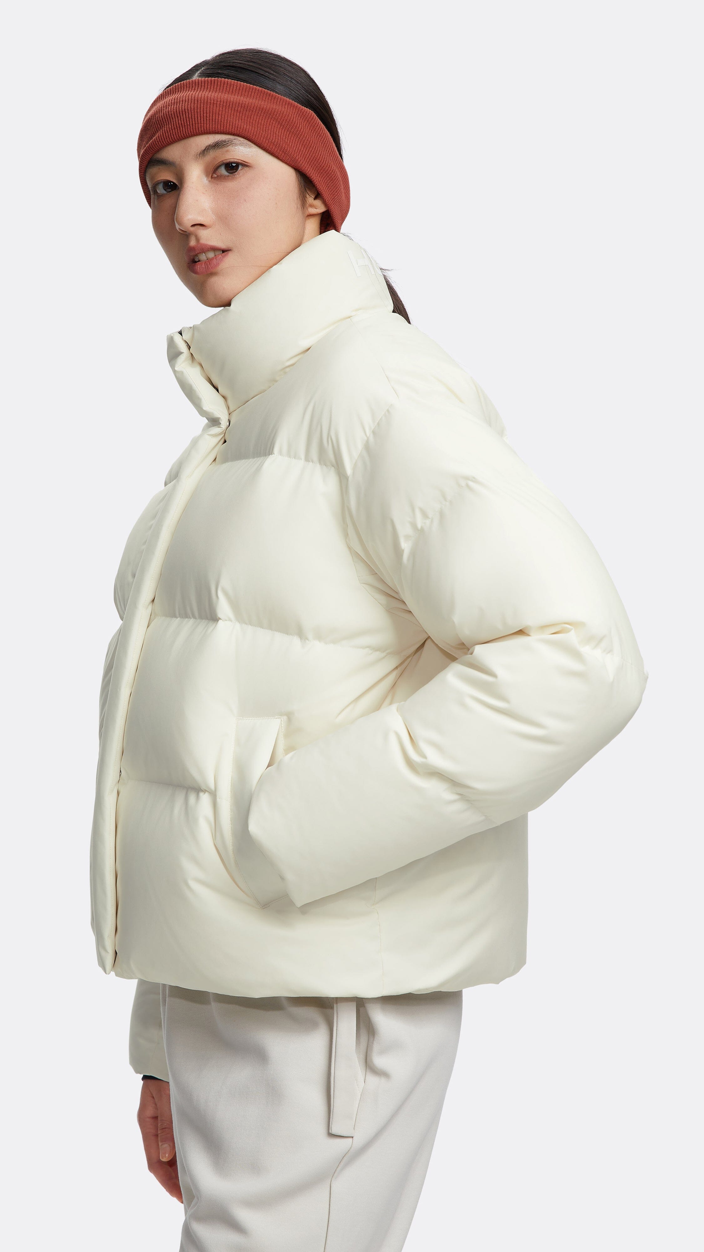 HOTSUIT Women Round Puffer Jacket