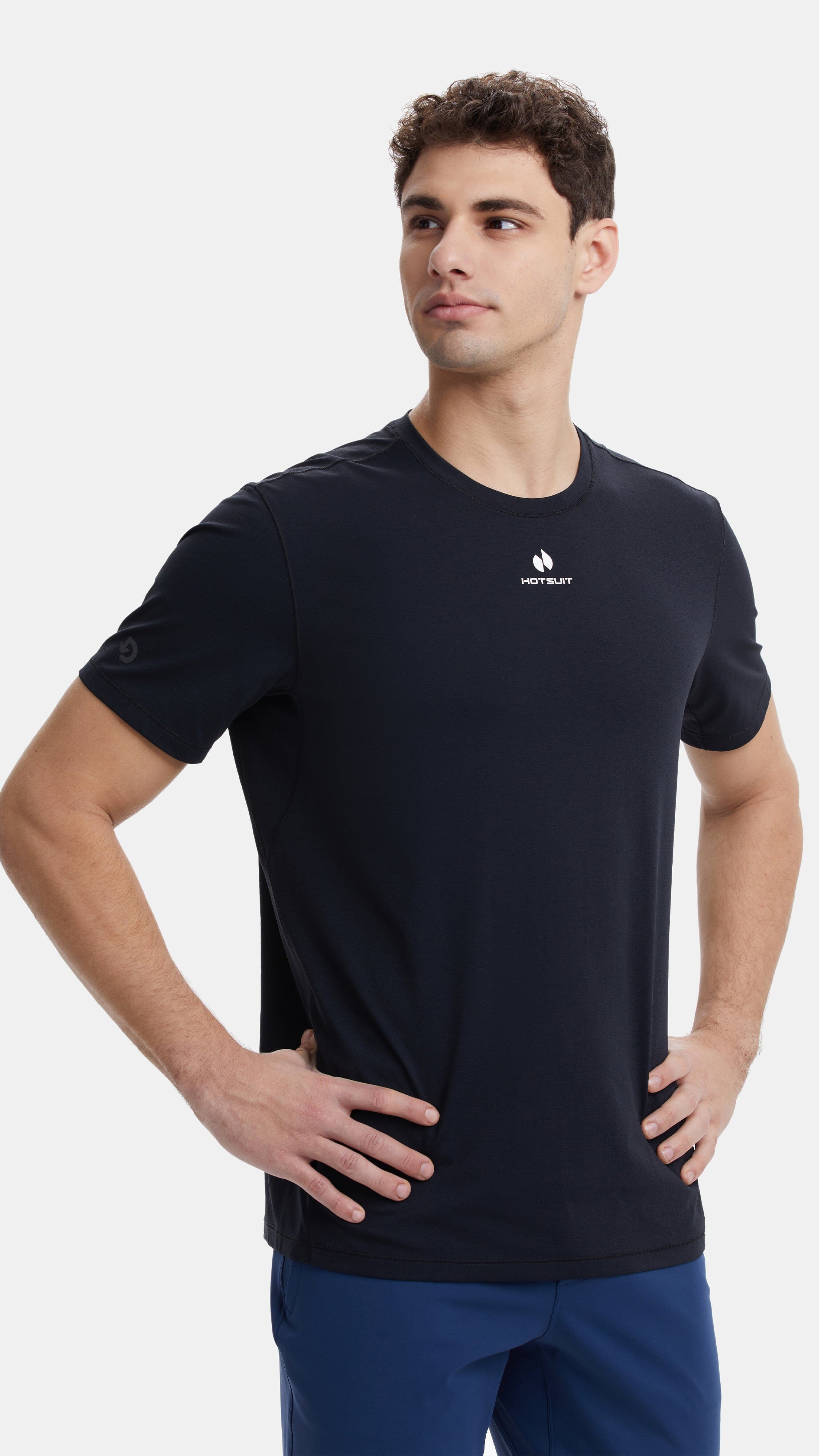 HOTSUIT Men Gym Training Short T-shirt