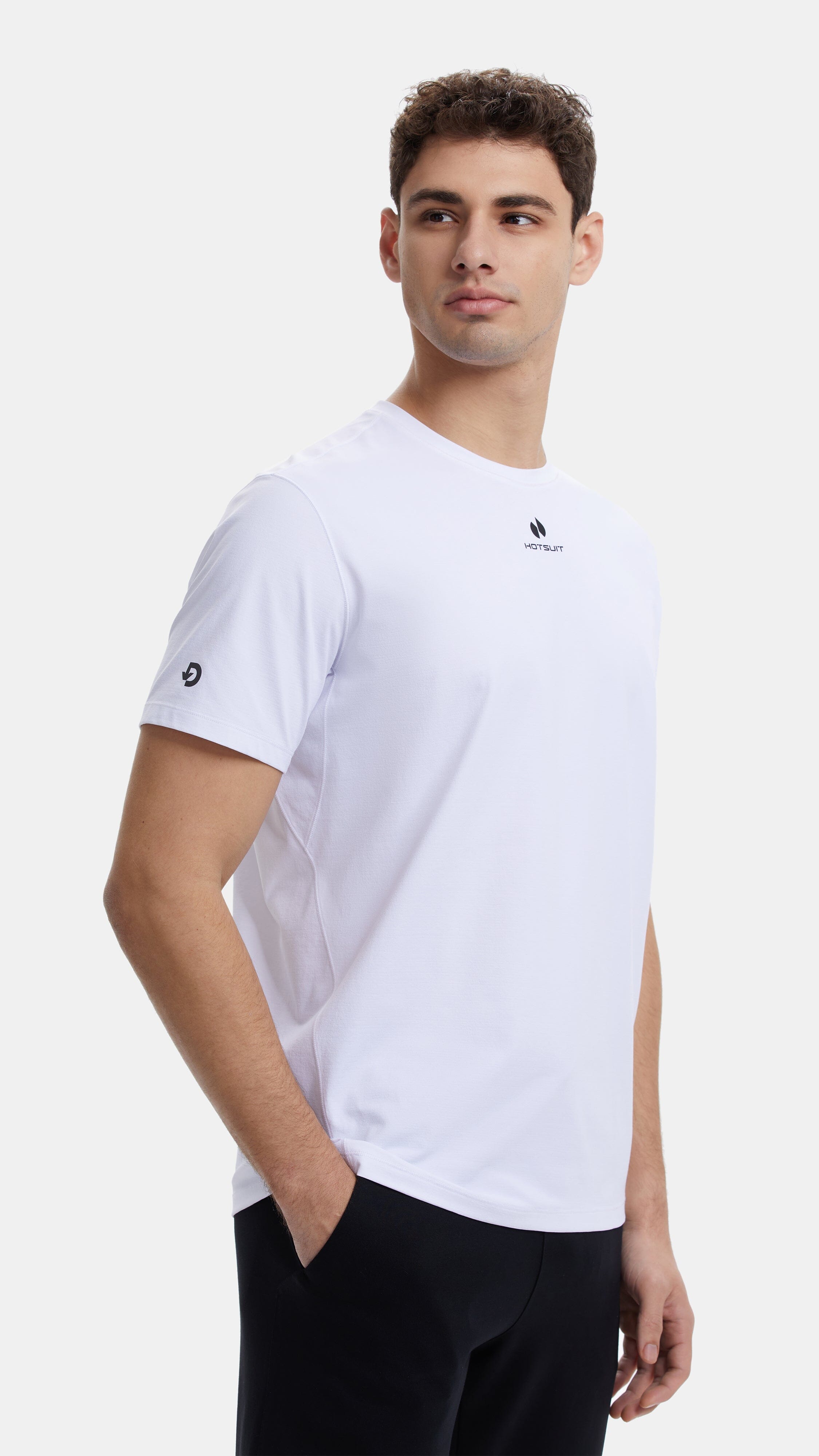 HOTSUIT Men Gym Training Short T-shirt