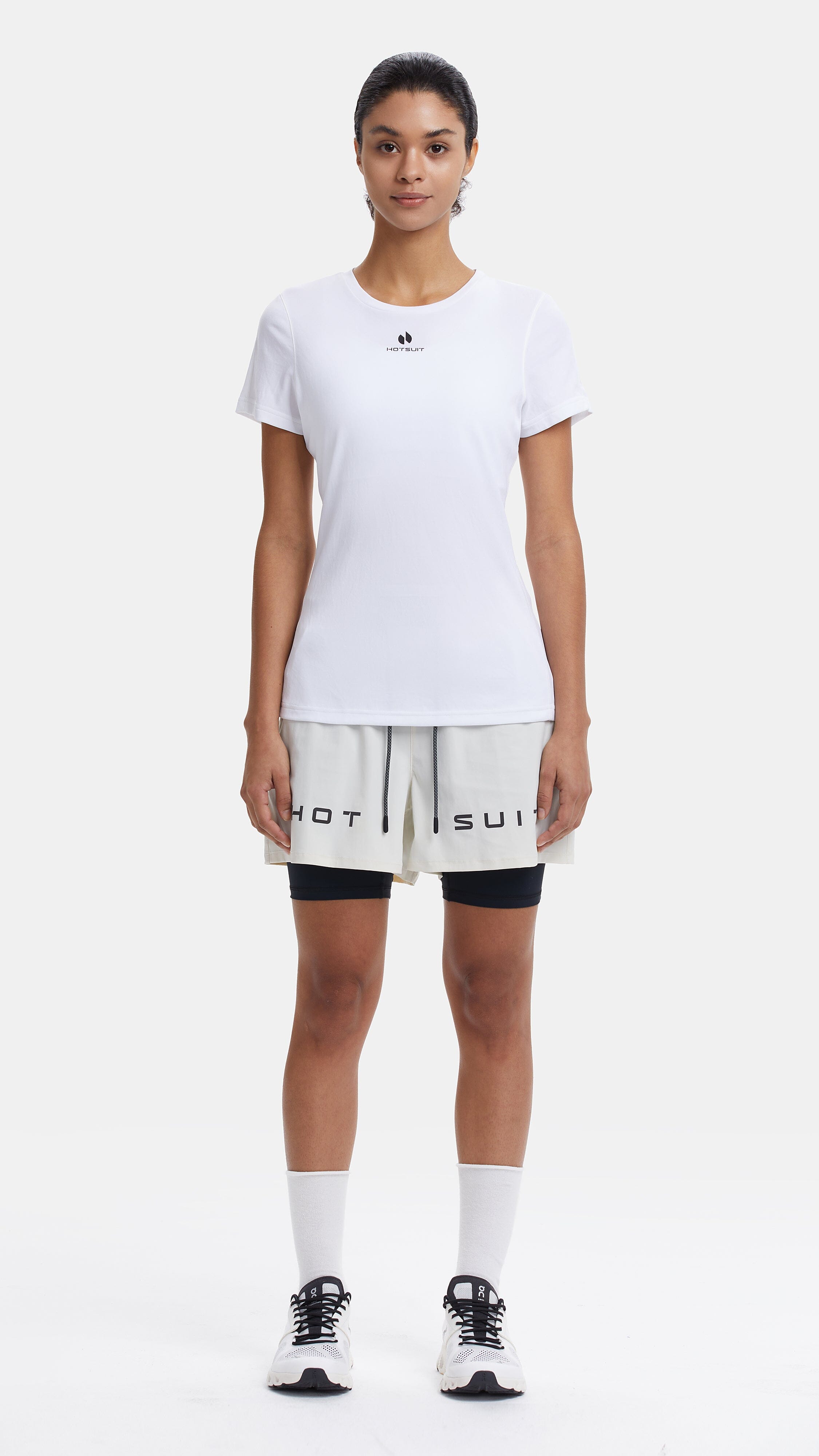 HOTSUIT Women Swiftly Short Tshirt