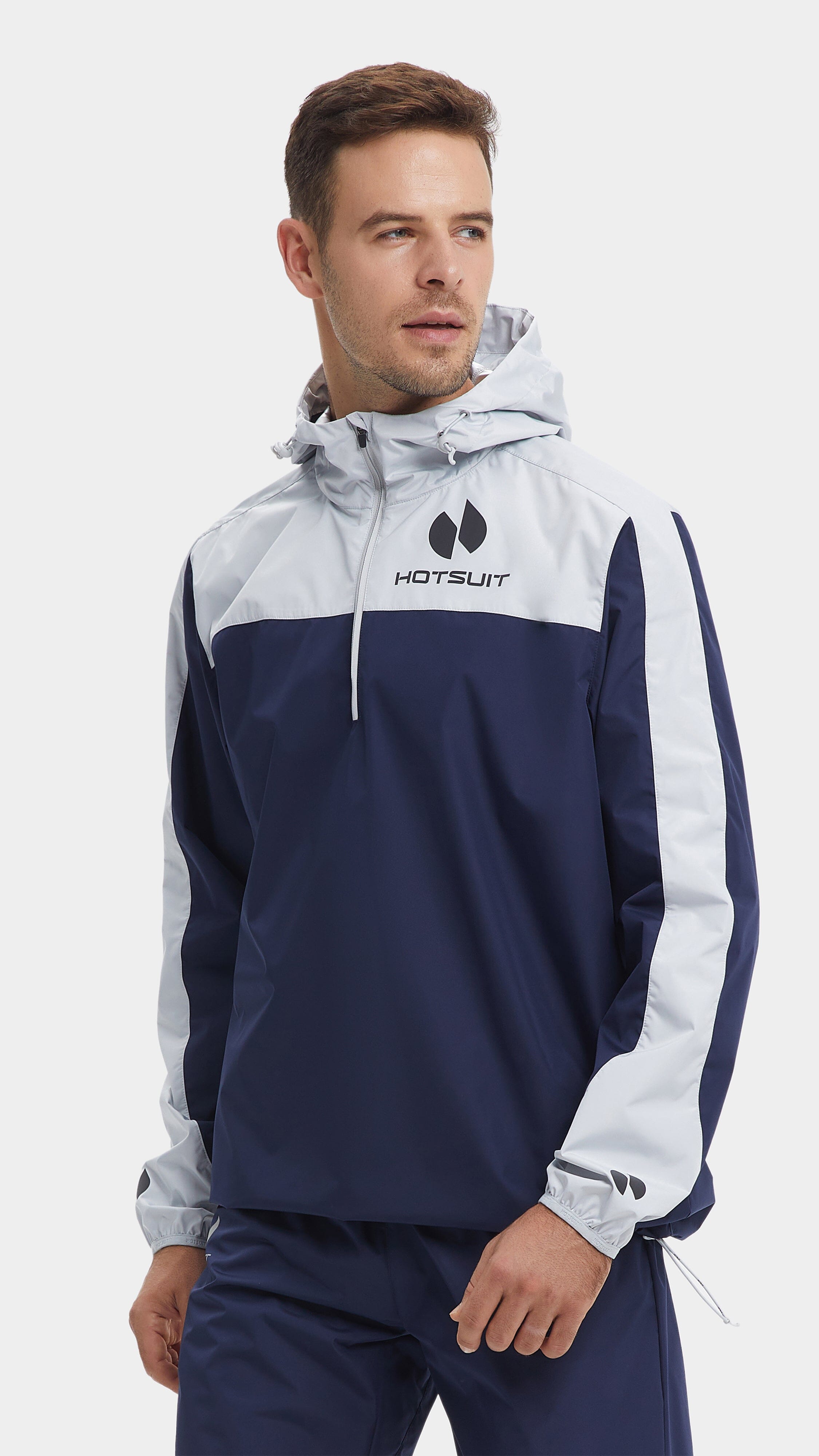 HOTSUIT Men Contrast Sauna Jacket