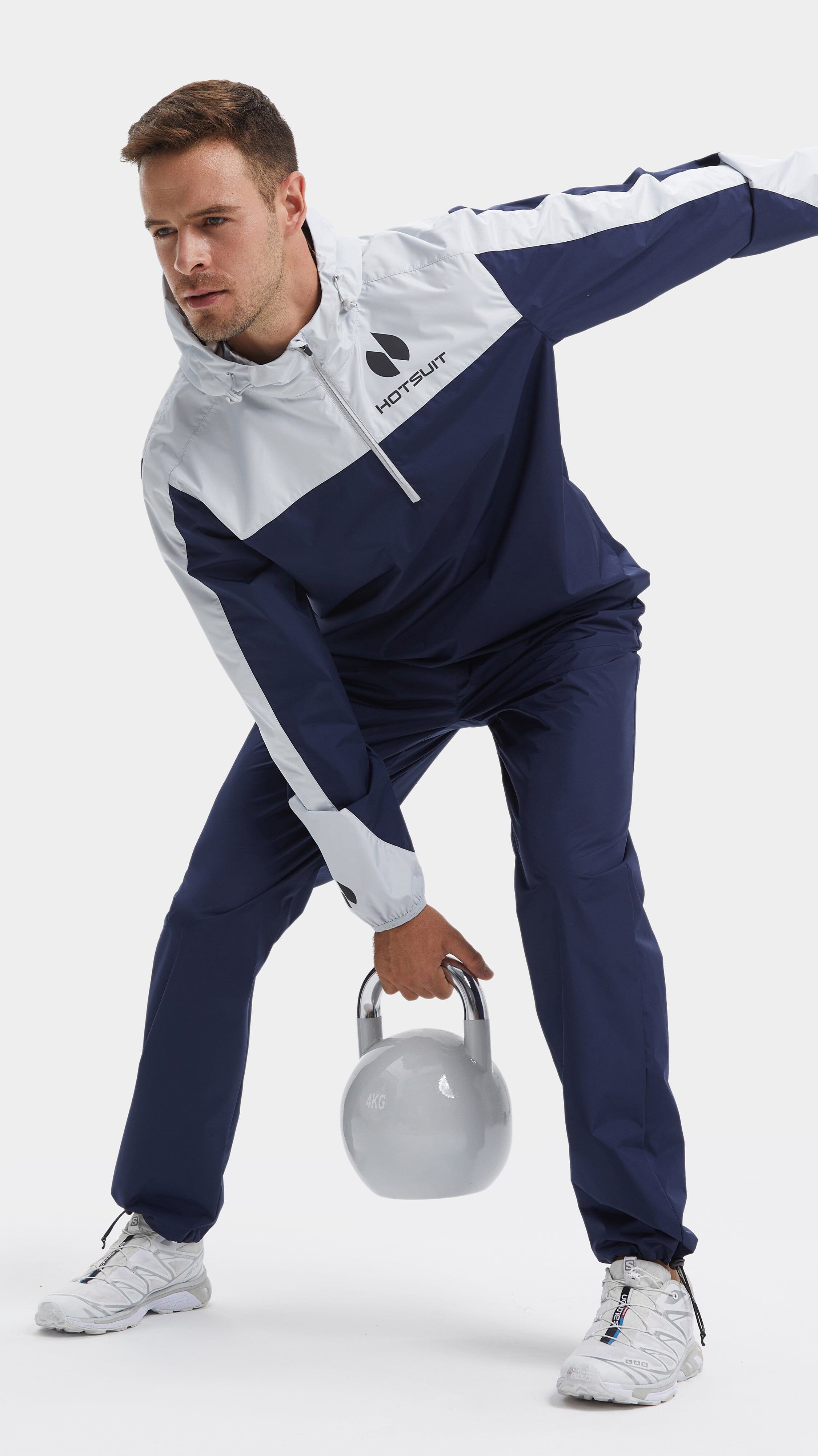 HOTSUIT Men Contrast Sauna Jacket