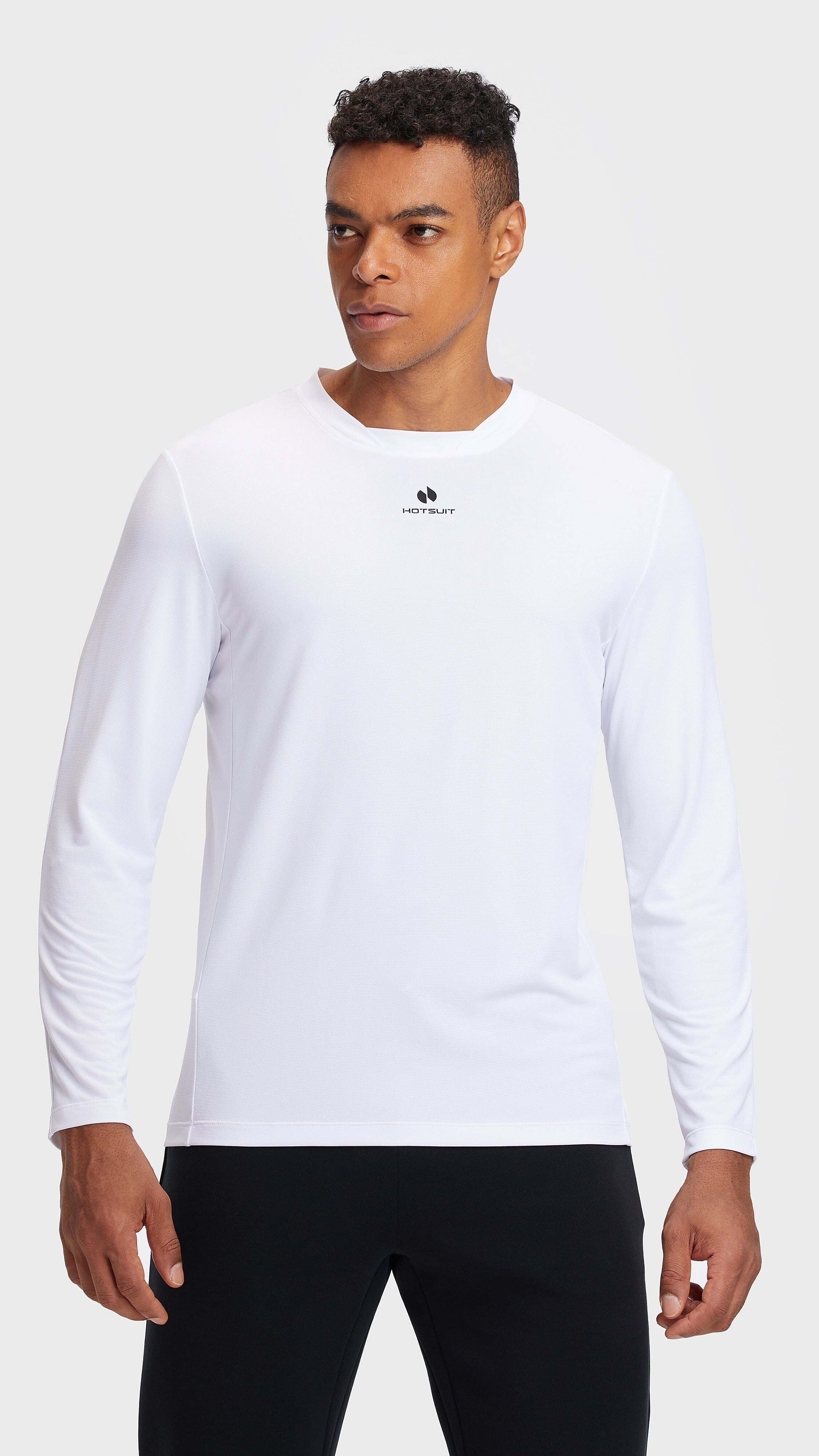 HOTSUIT Men Crewneck Tech long T-Shirt