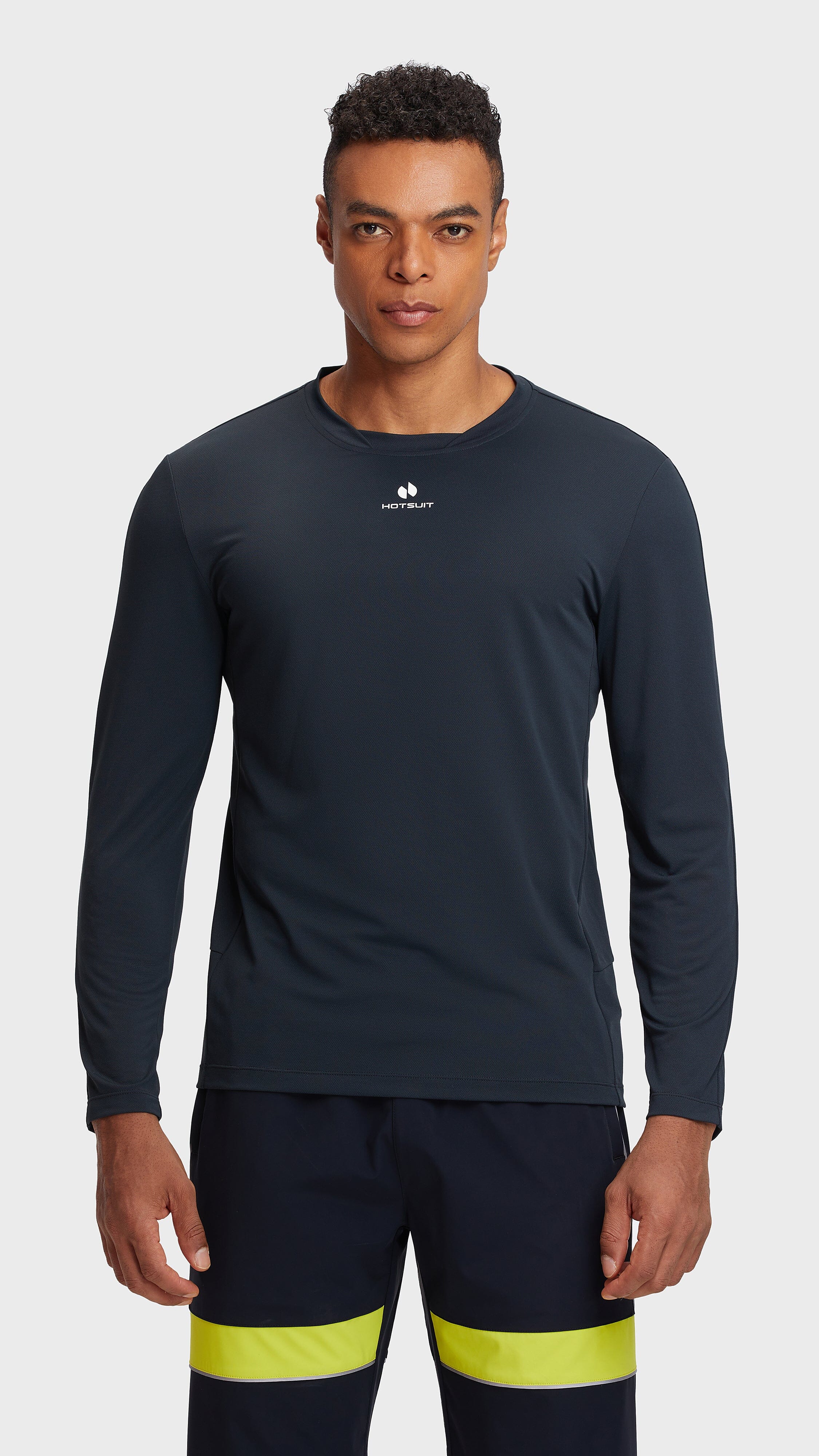 HOTSUIT Men Crewneck Tech long T-Shirt