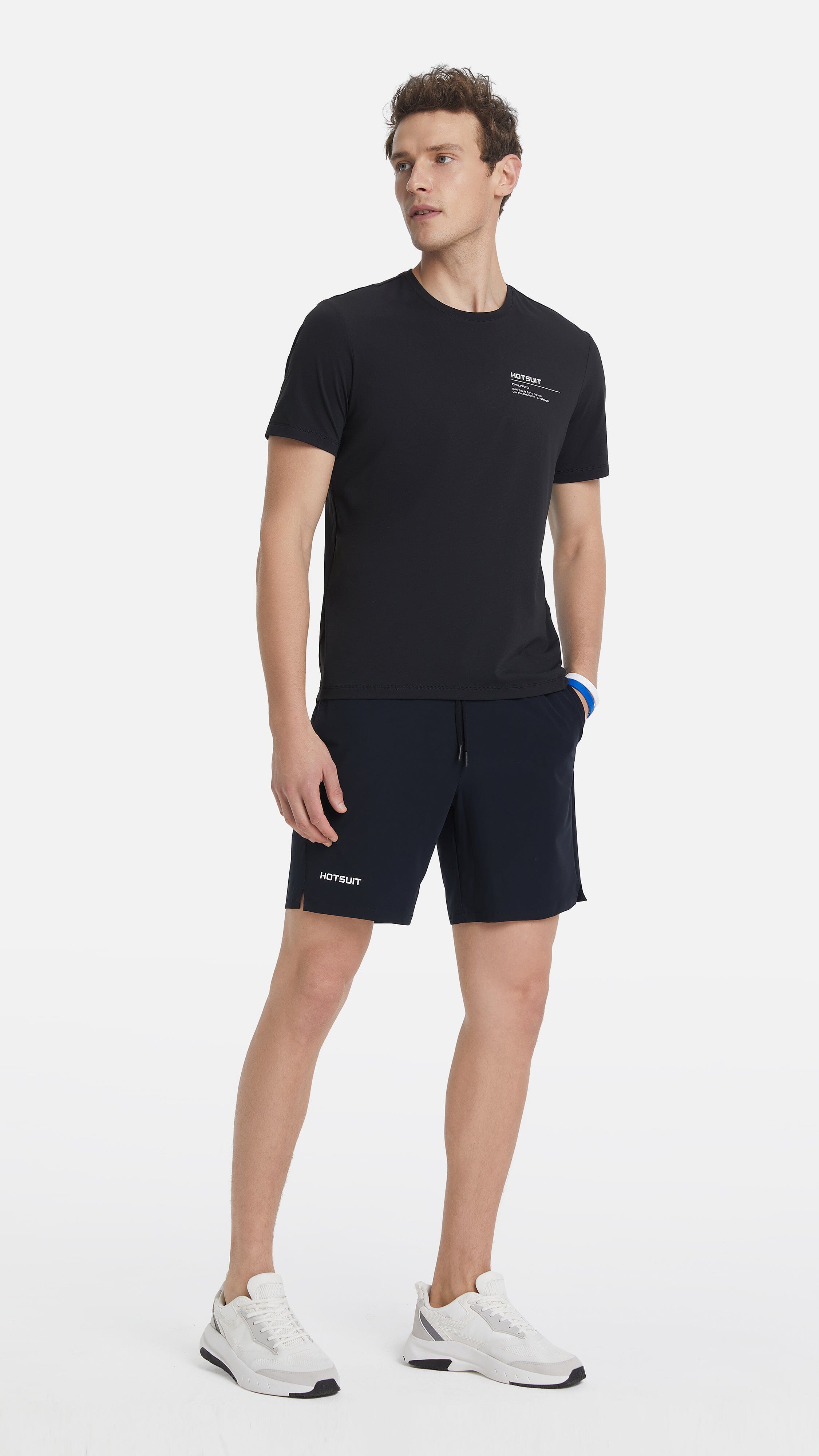 HOTSUIT Men Regular Fit Short T-shirt