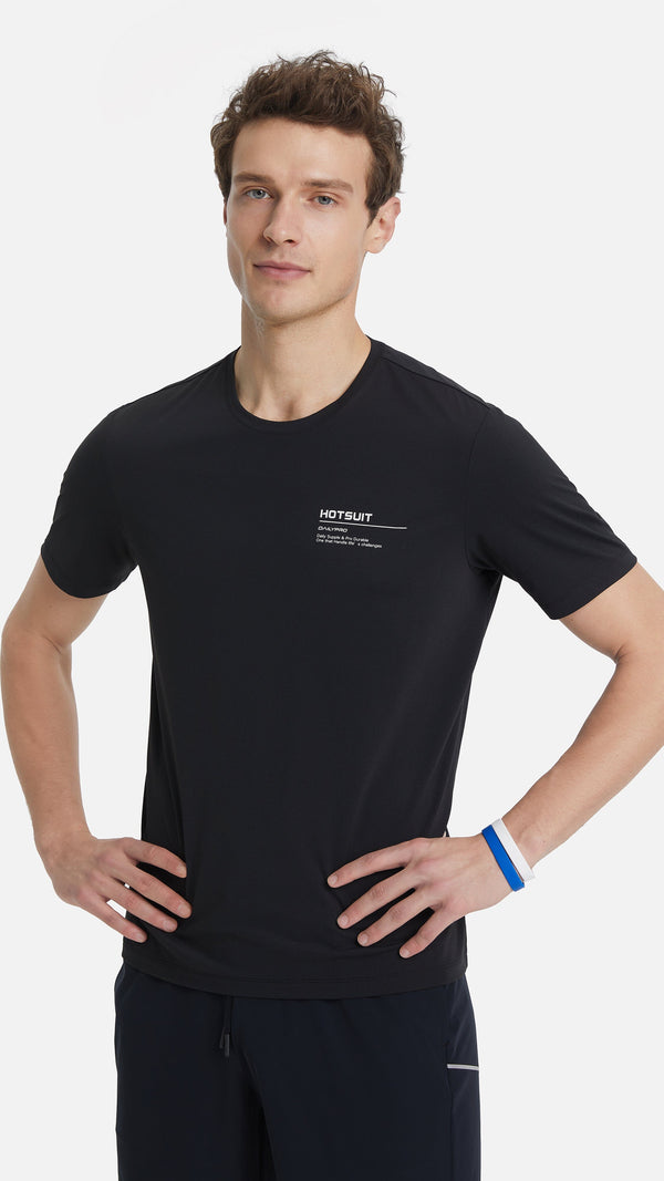 HOTSUIT Men Regular Fit Short T-shirt