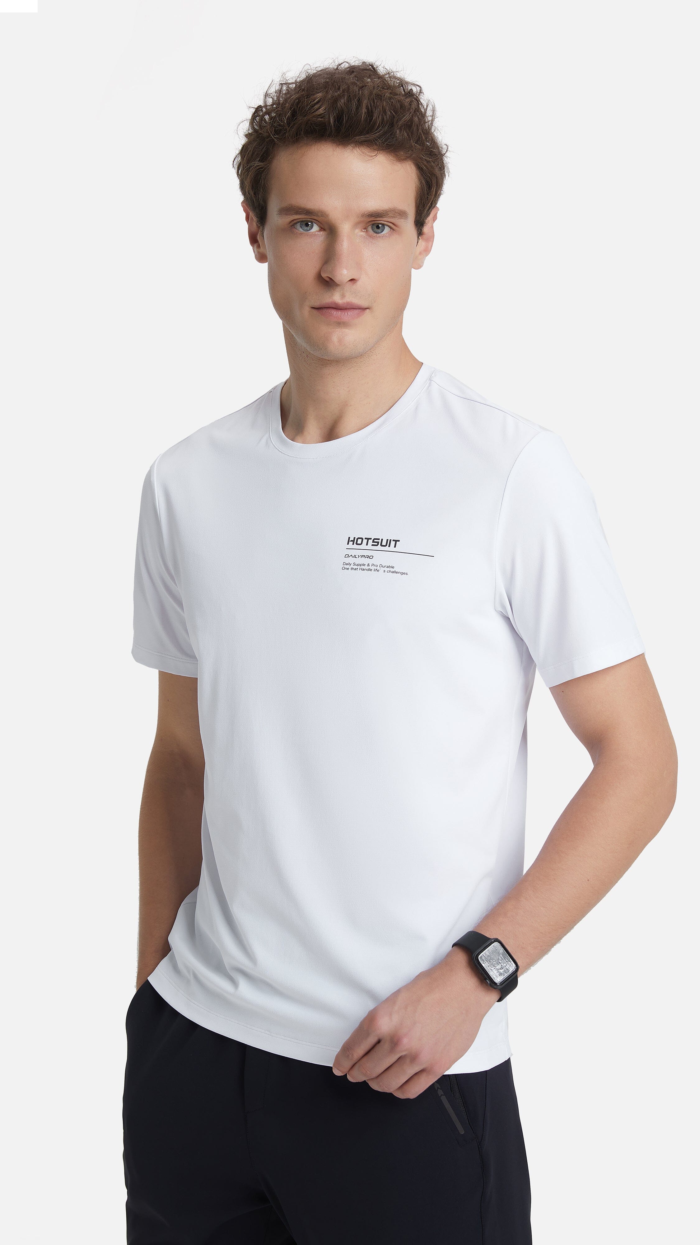 HOTSUIT Men Regular Fit Short T-shirt