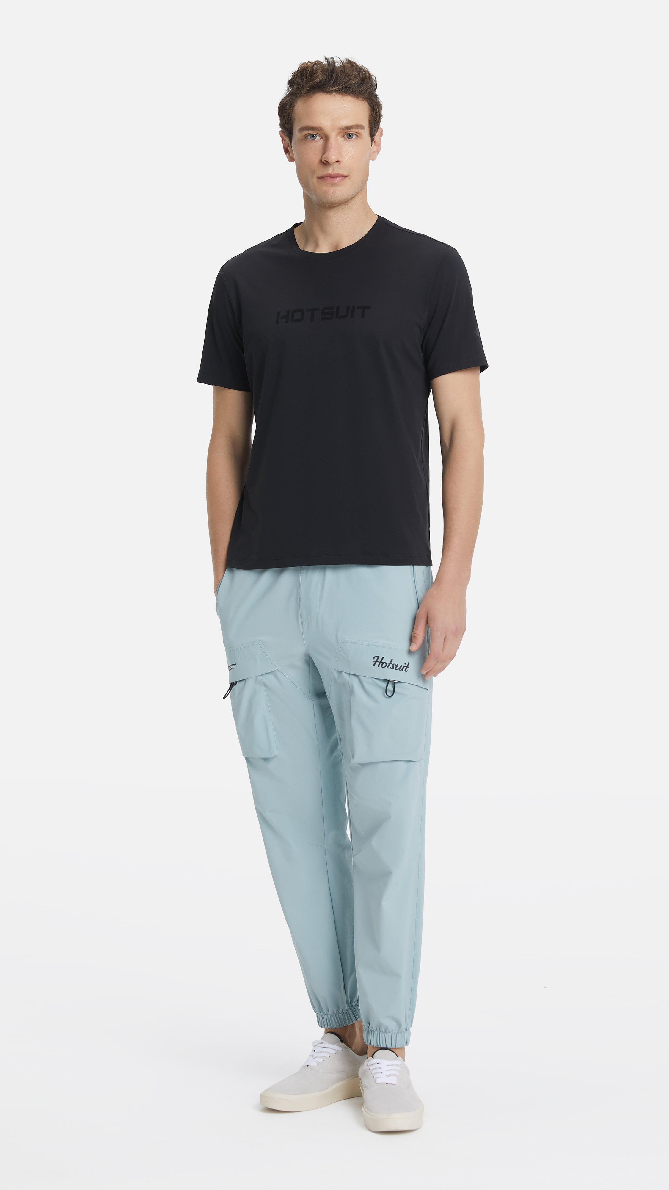 HOTSUIT Men Seamless Short T-shirt