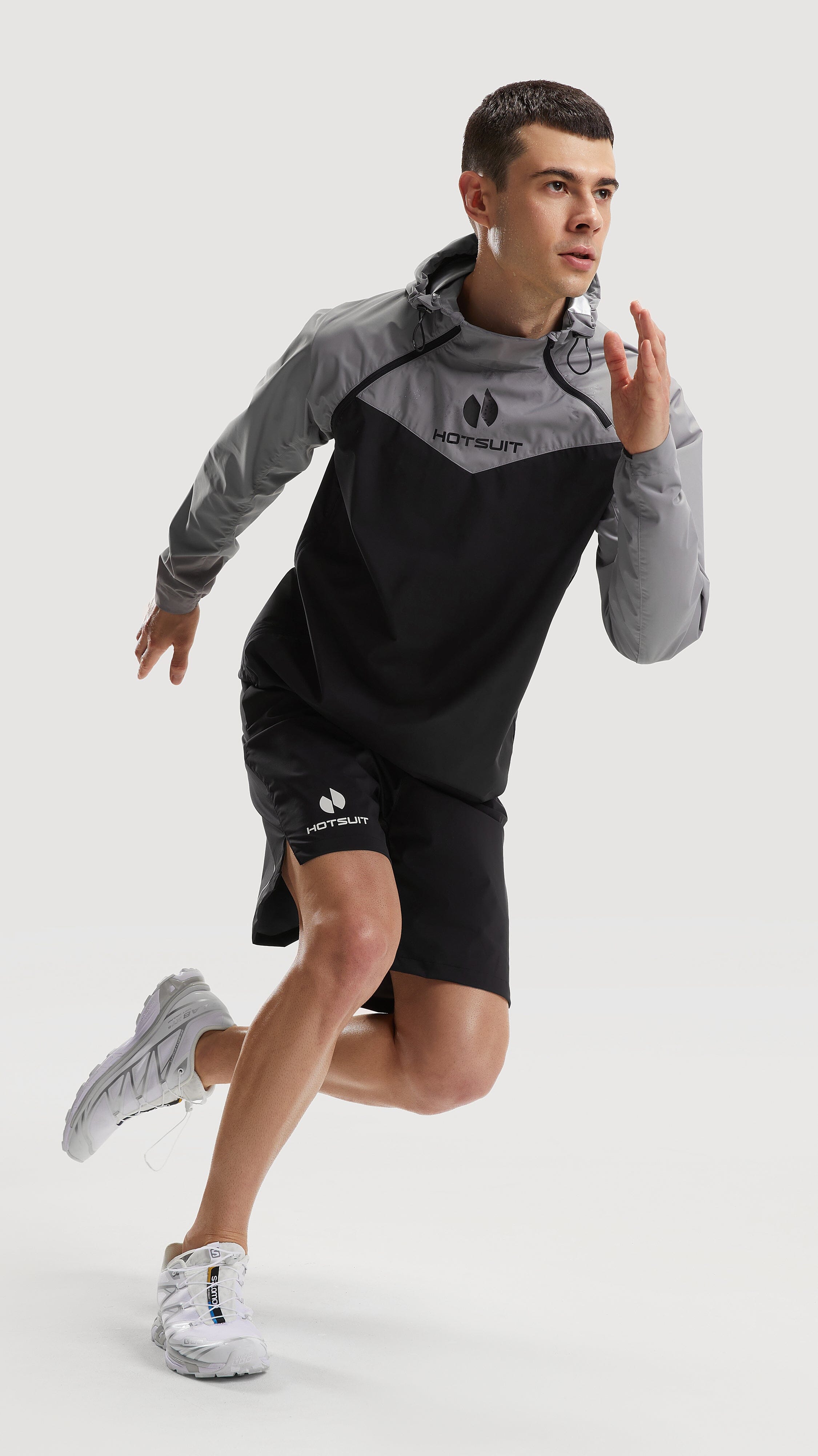 HOTSUIT Men Short Temp-Control Sauna Suit