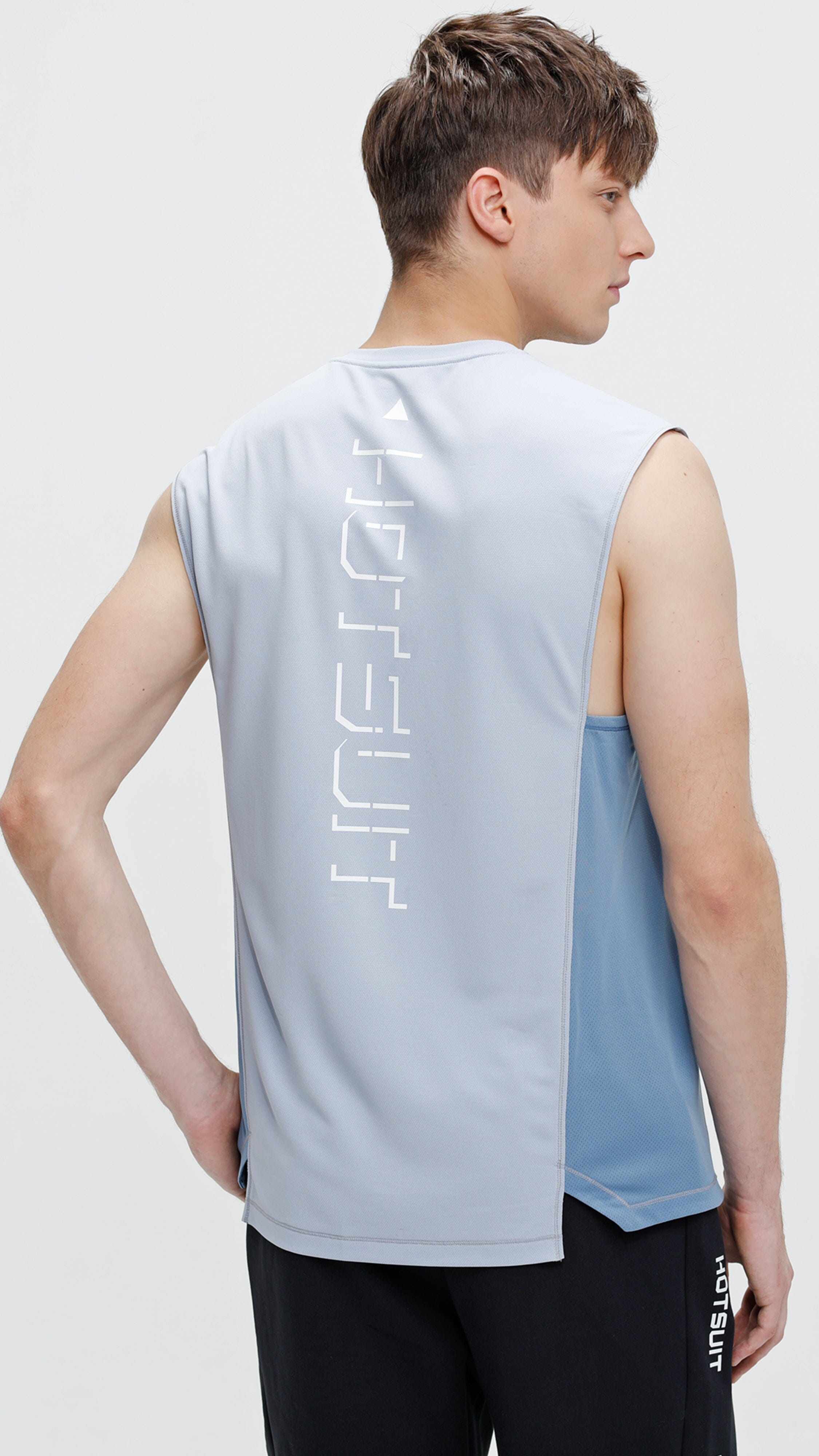 HOTSUIT Men Training Drop Arm Tank