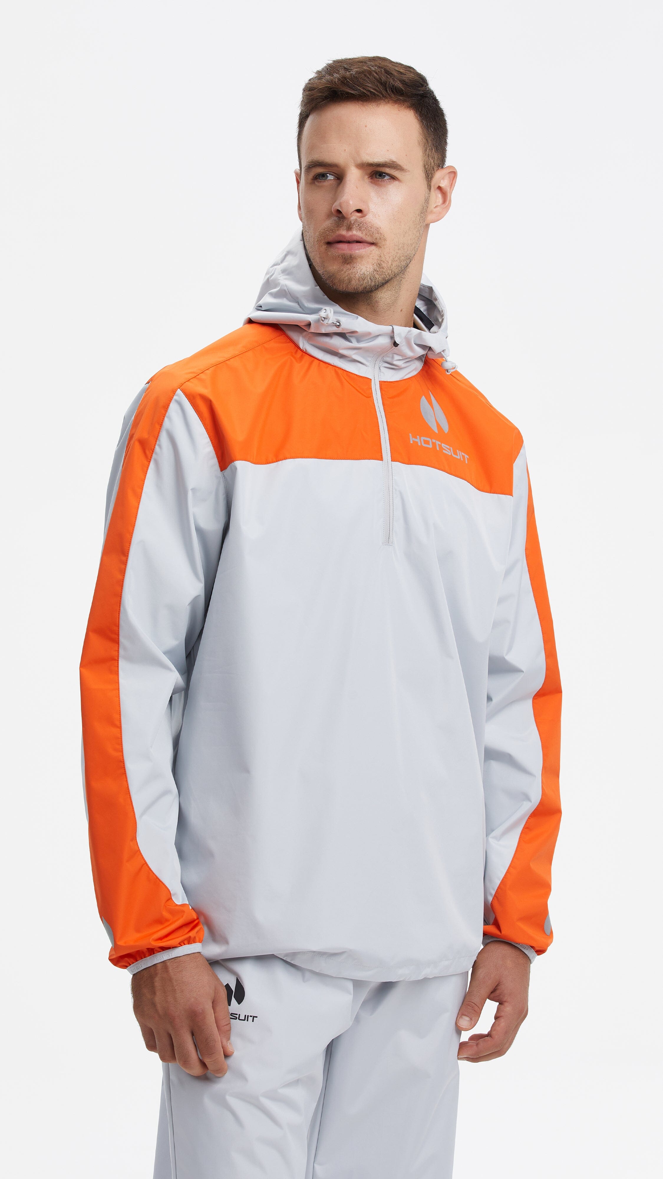 HOTSUIT Men Upgrade Half Zip Sauna Suit