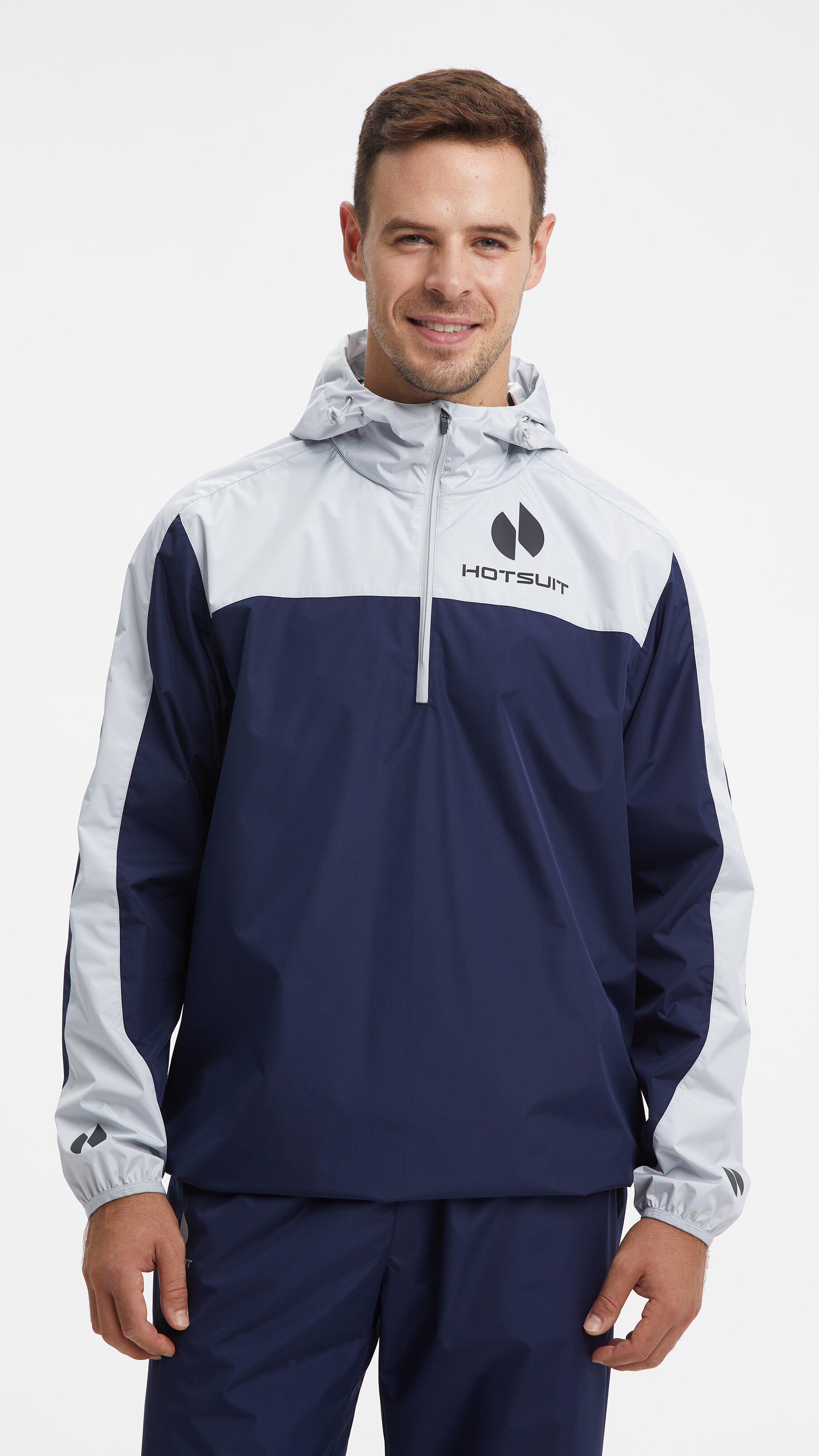 HOTSUIT Men Upgrade Half Zip Sauna Suit