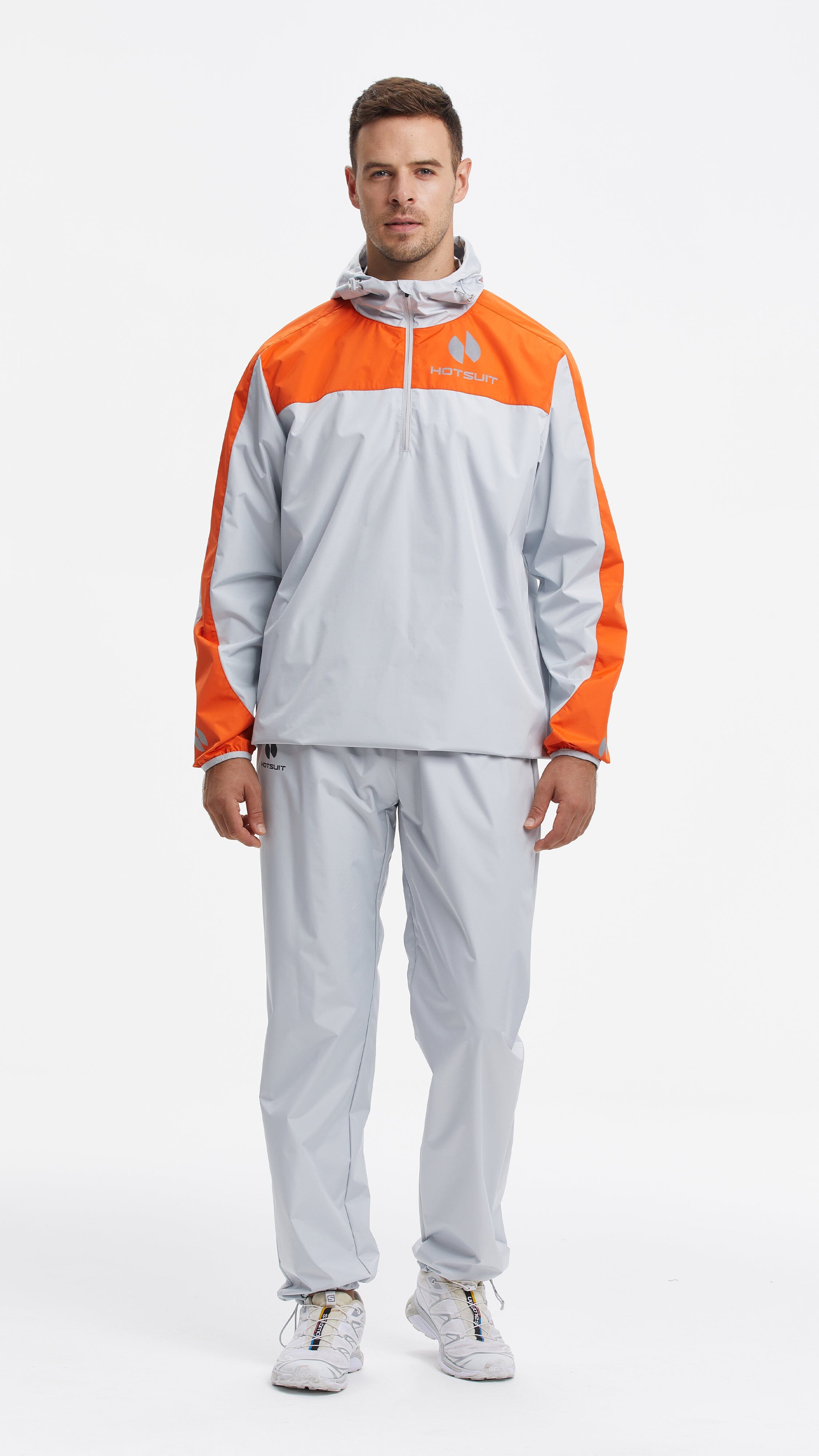 HOTSUIT Men Upgrade Half Zip Sauna Suit