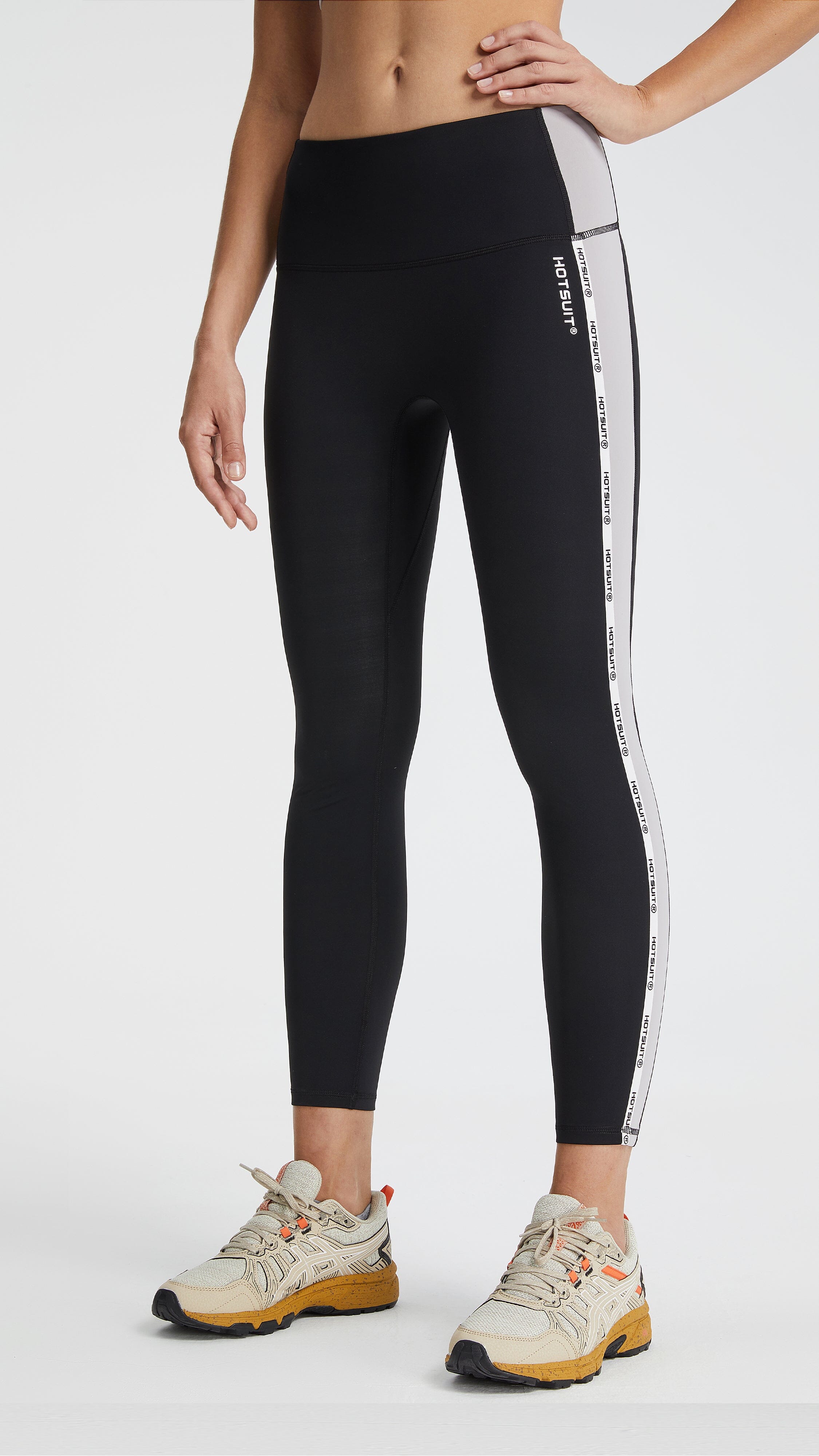 HOTSUIT Women Color-Block Sauna Leggings