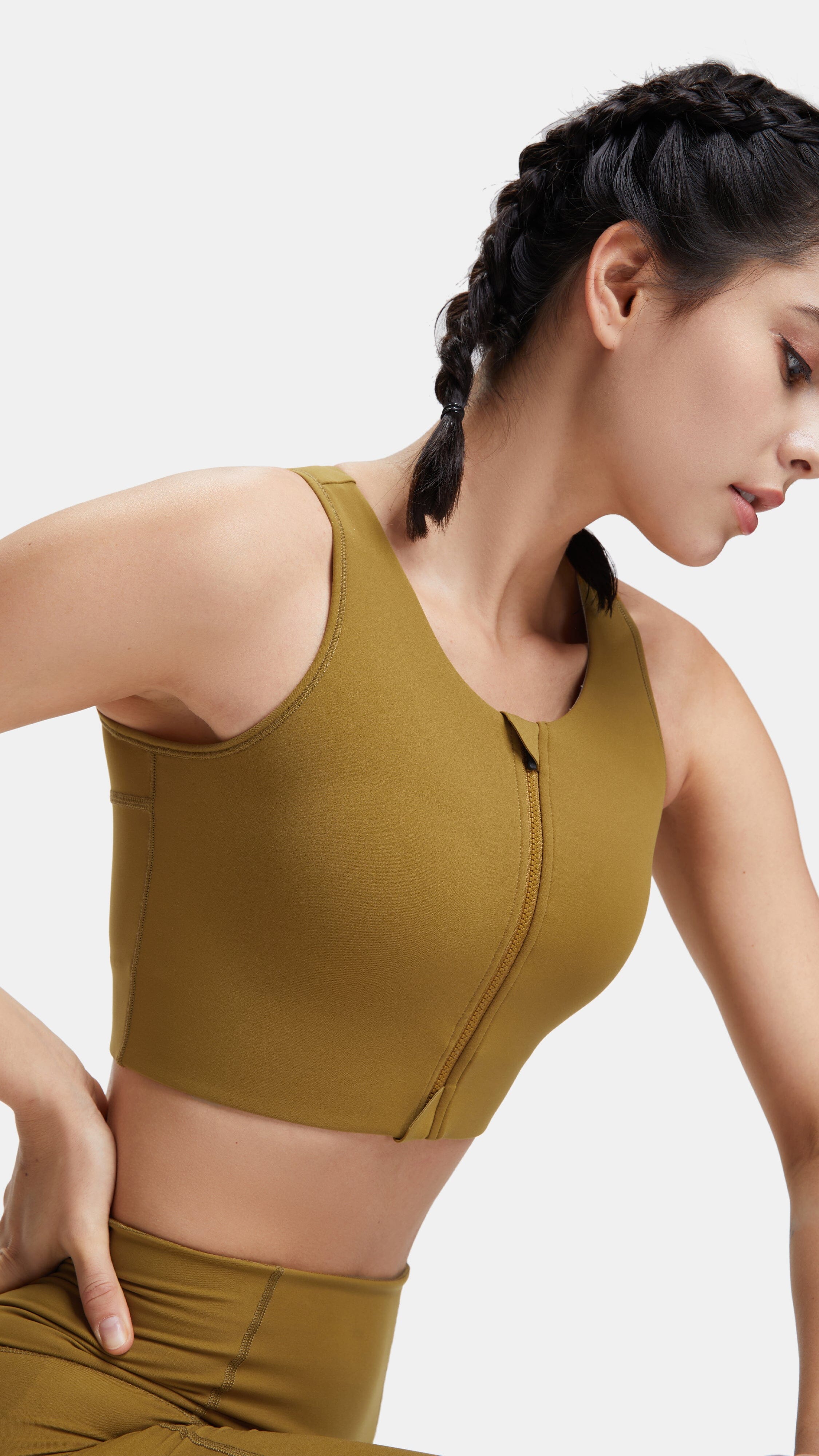 HOTSUIT Women Compressive Crop Bra
