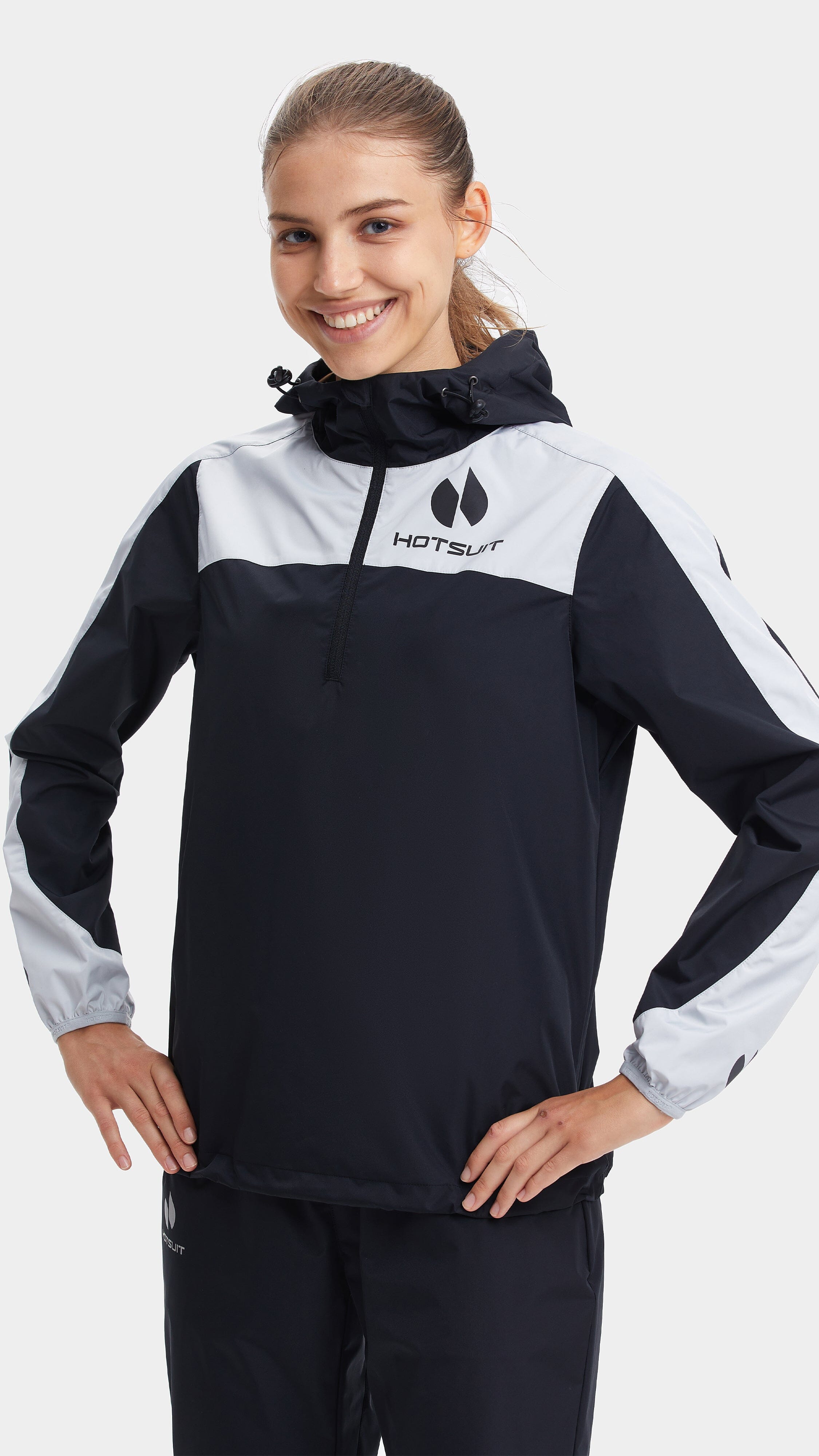 HOTSUIT Women Contrast Sauna Jacket
