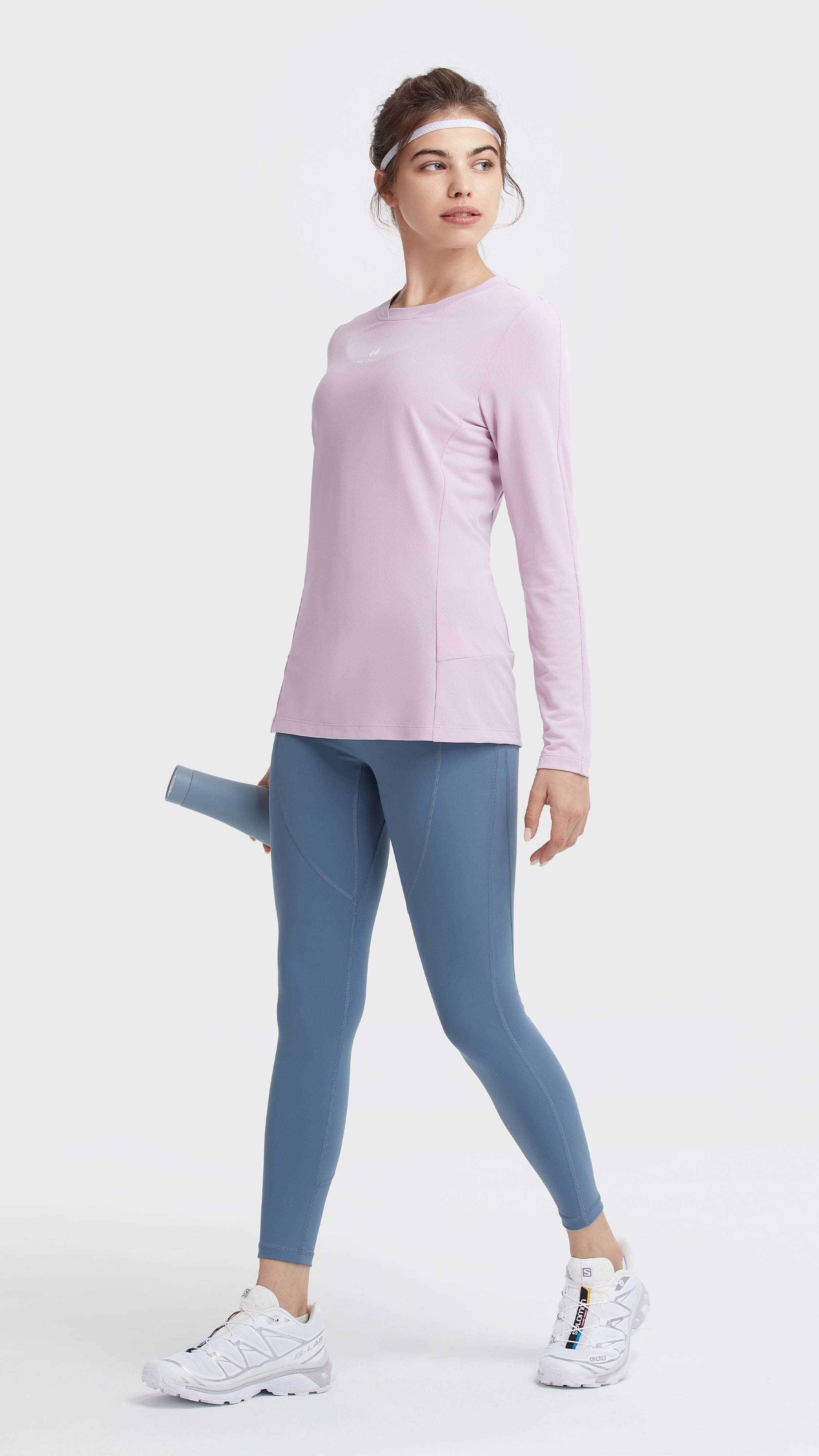 HOTSUIT Women Crewneck Tech long T-Shirt