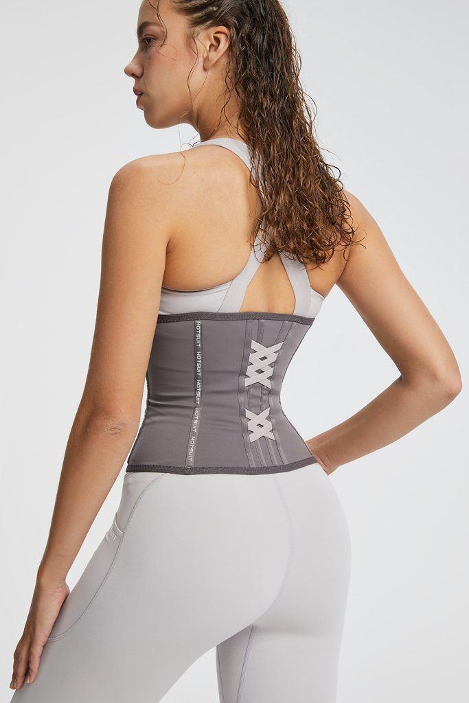 HOTSUIT Women Cross Banding Sweat Waist Trainer