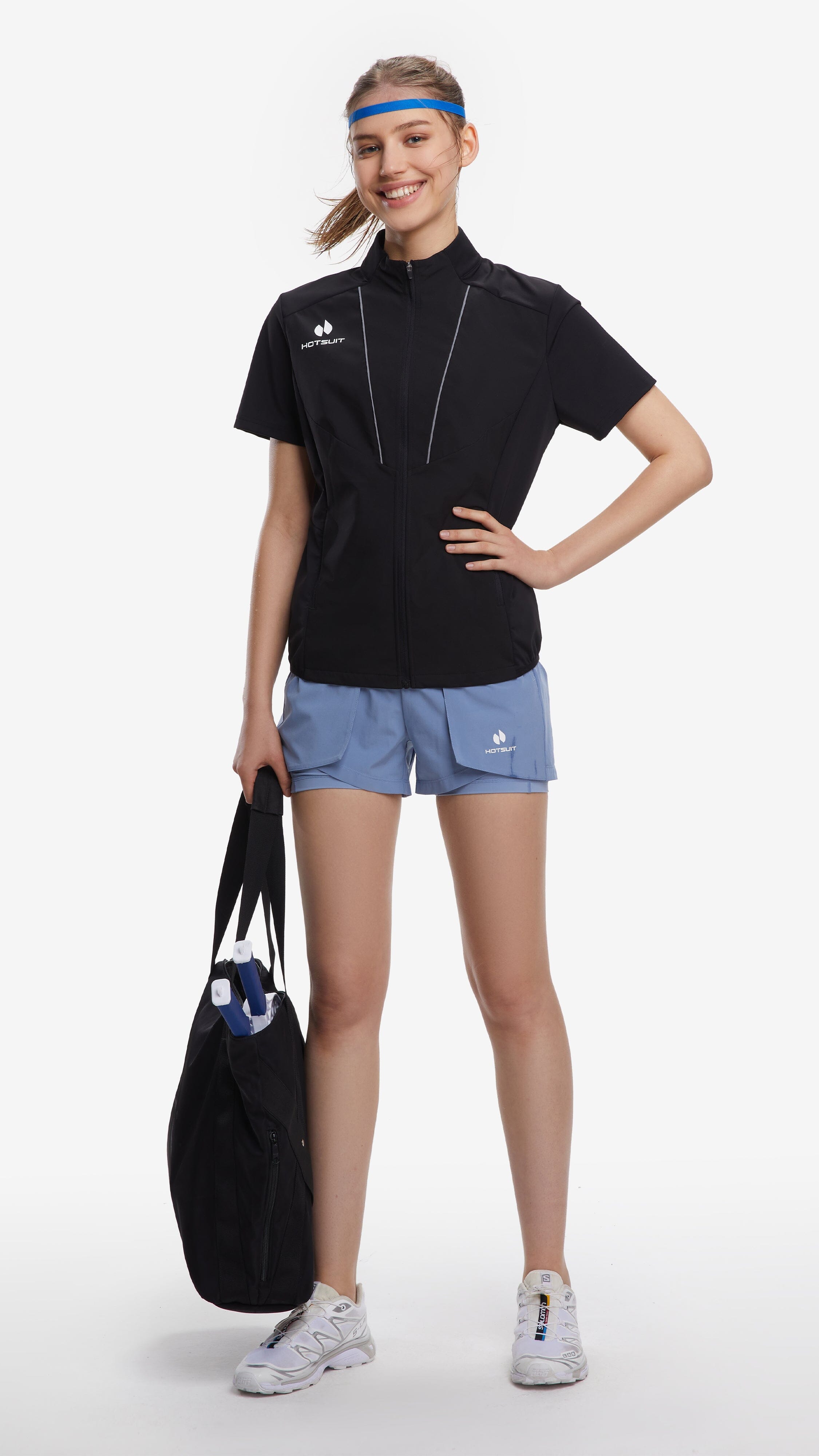 HOTSUIT Women Short Training Sauna Top