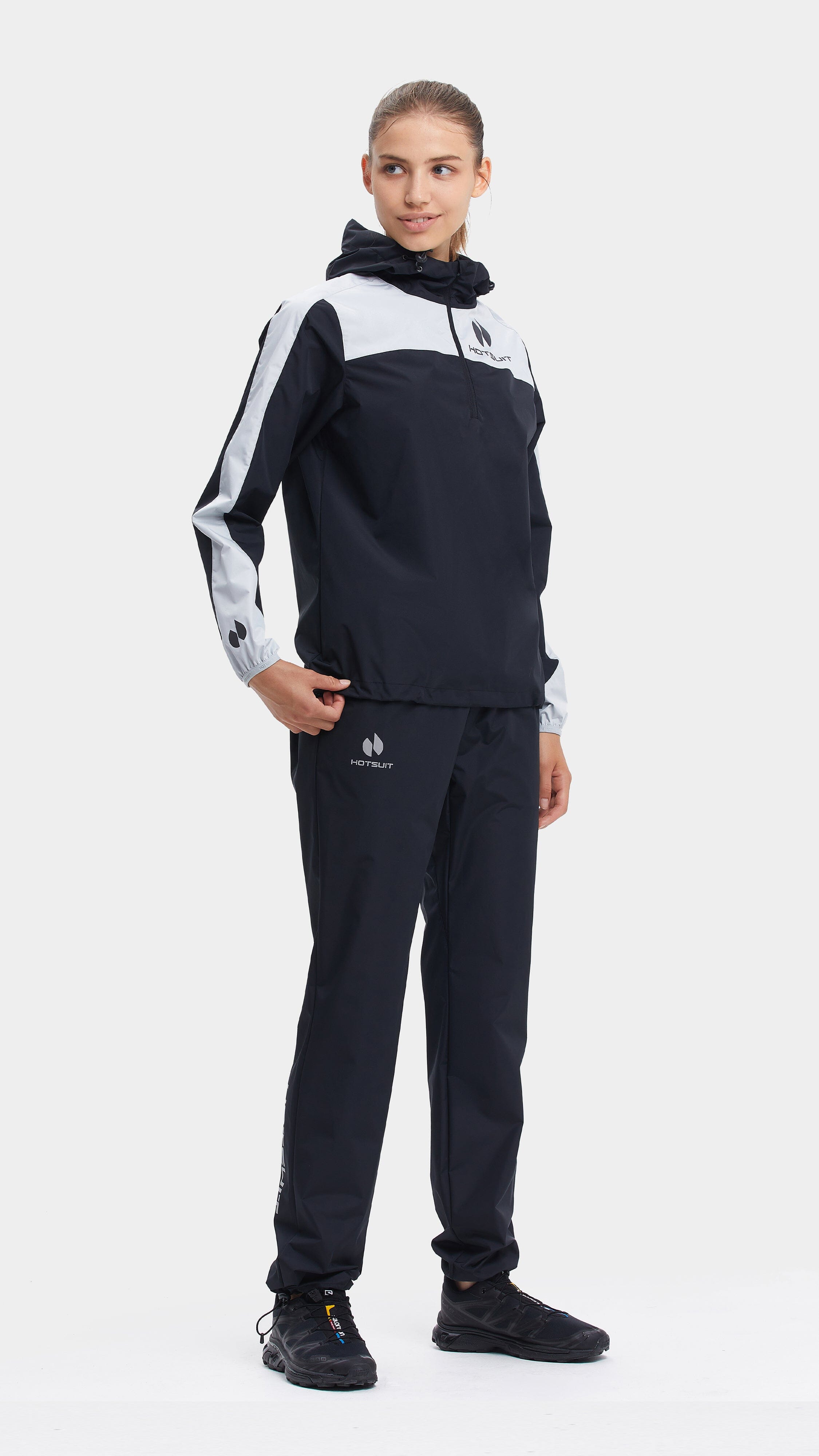HOTSUIT Women Upgrade Half Zip Sauna Suit