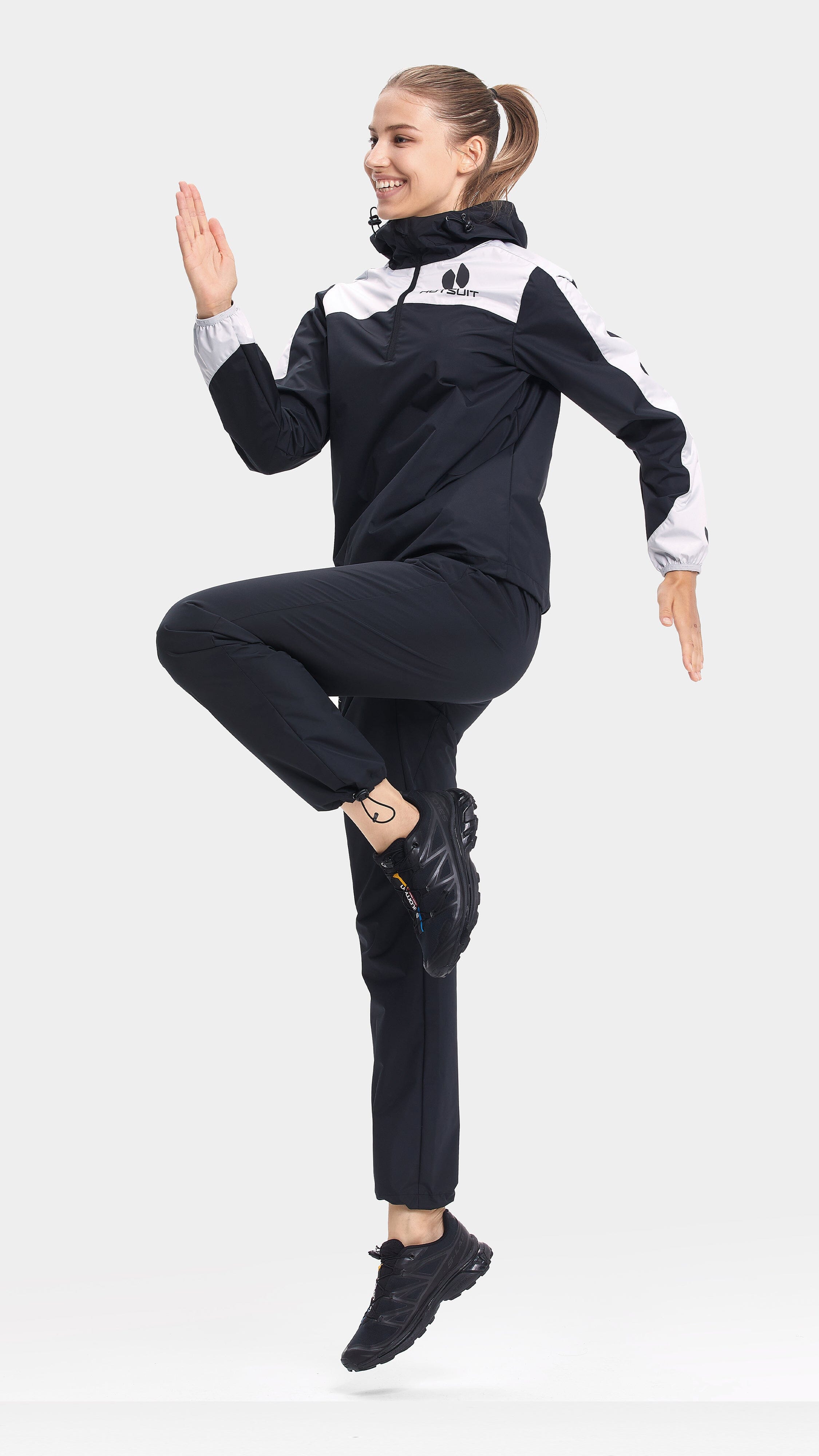 HOTSUIT Women Upgrade Half Zip Sauna Suit