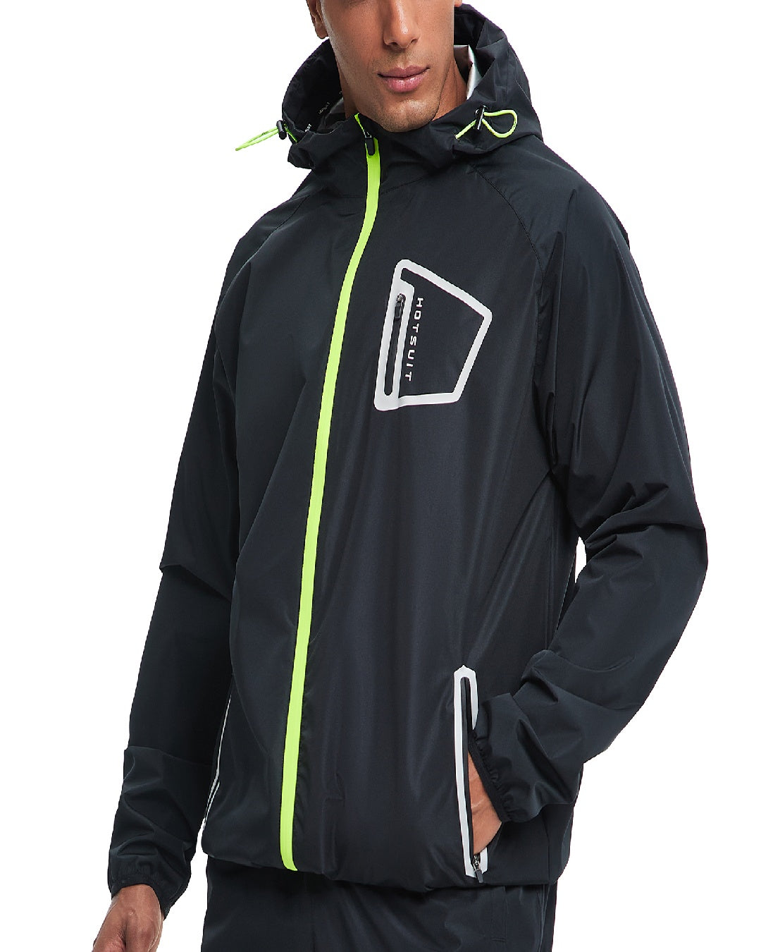 HOTSUIT Men Sweat Suits Exercise Workout Jacket