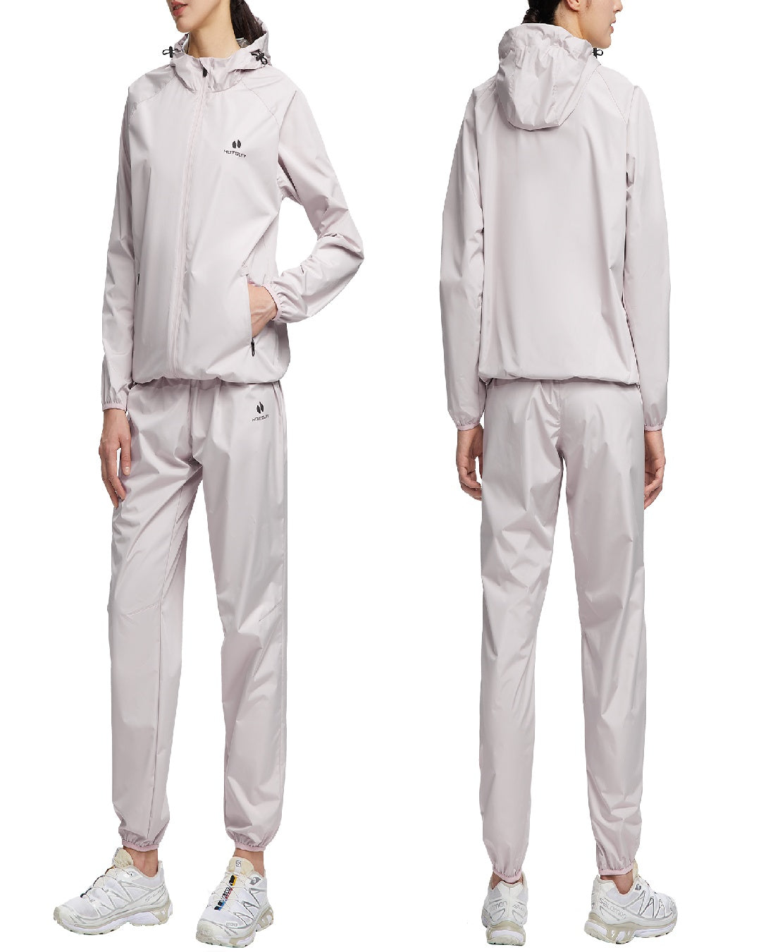 HOTSUIT Women Machine Washable Sweat Sauna Jacket Pants