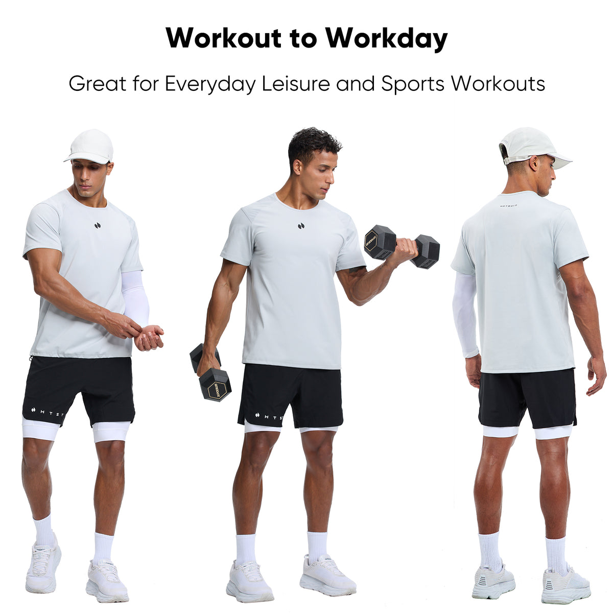 HOTSUIT Men's  Burning Compression Gym Exercise Boxing Sauna Shirt