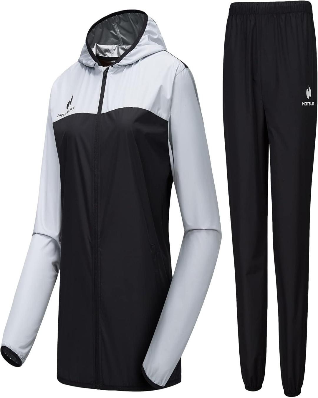 HOTSUIT Women Weight Loss Sweat Suits Sauna Jacket Pant