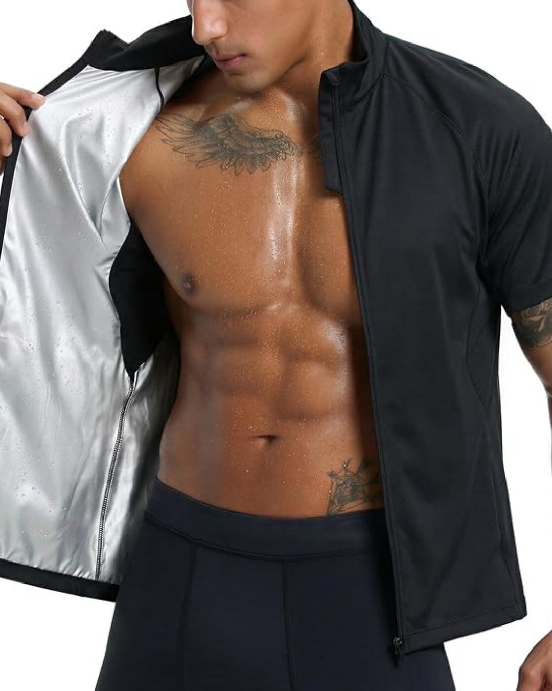 HOTSUIT Men Sauna Jacket with Pocket