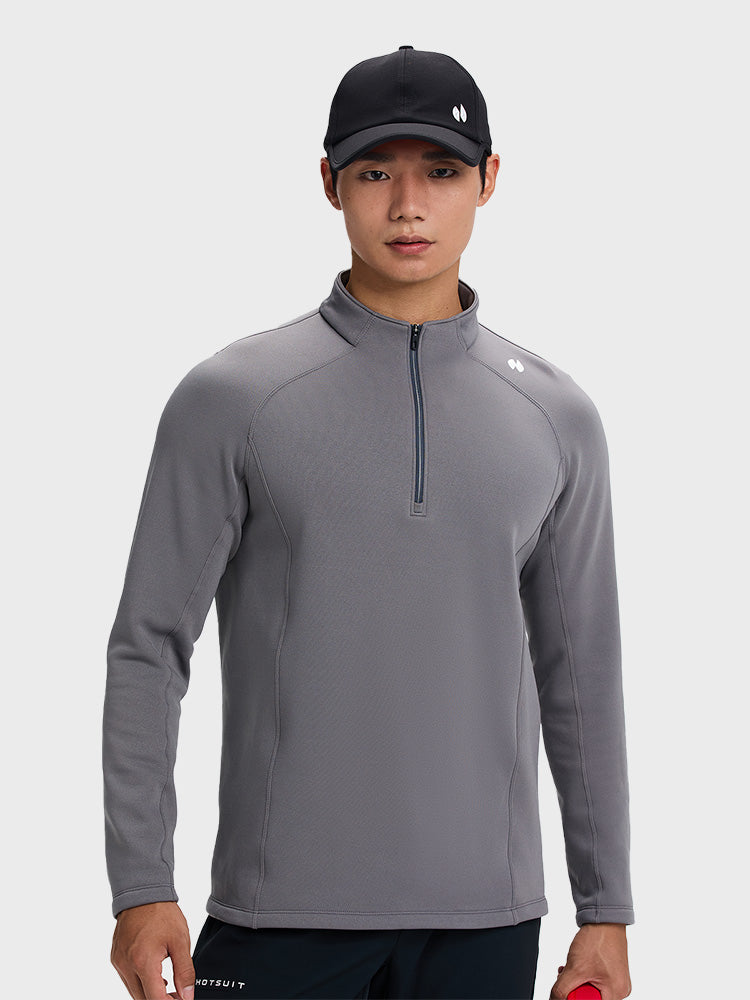 HOTSUIT Men’s Thermal Half-Zip Top