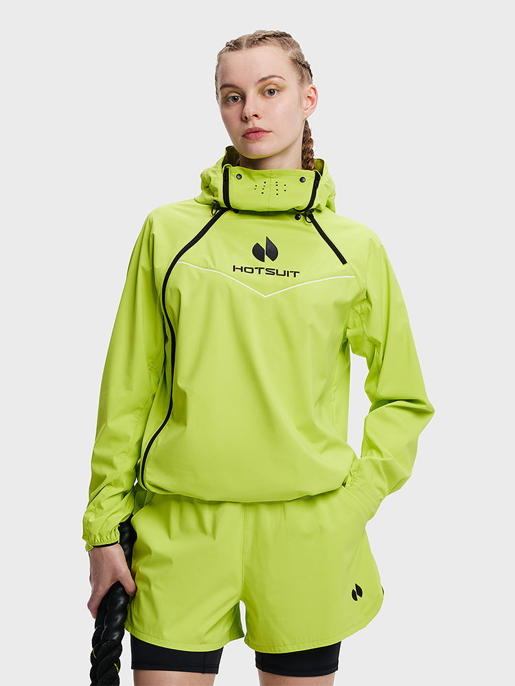 Shop 904 MAX Gorpcore Hooded Sauna Suit with Shorts Set - HOTSUIT