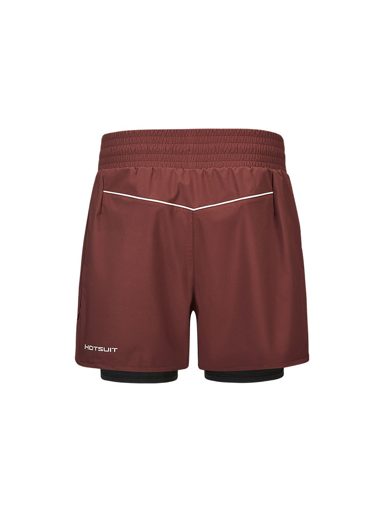 Men's Waterproof 2-in-1 Sauna Training Shorts | HOTSUIT