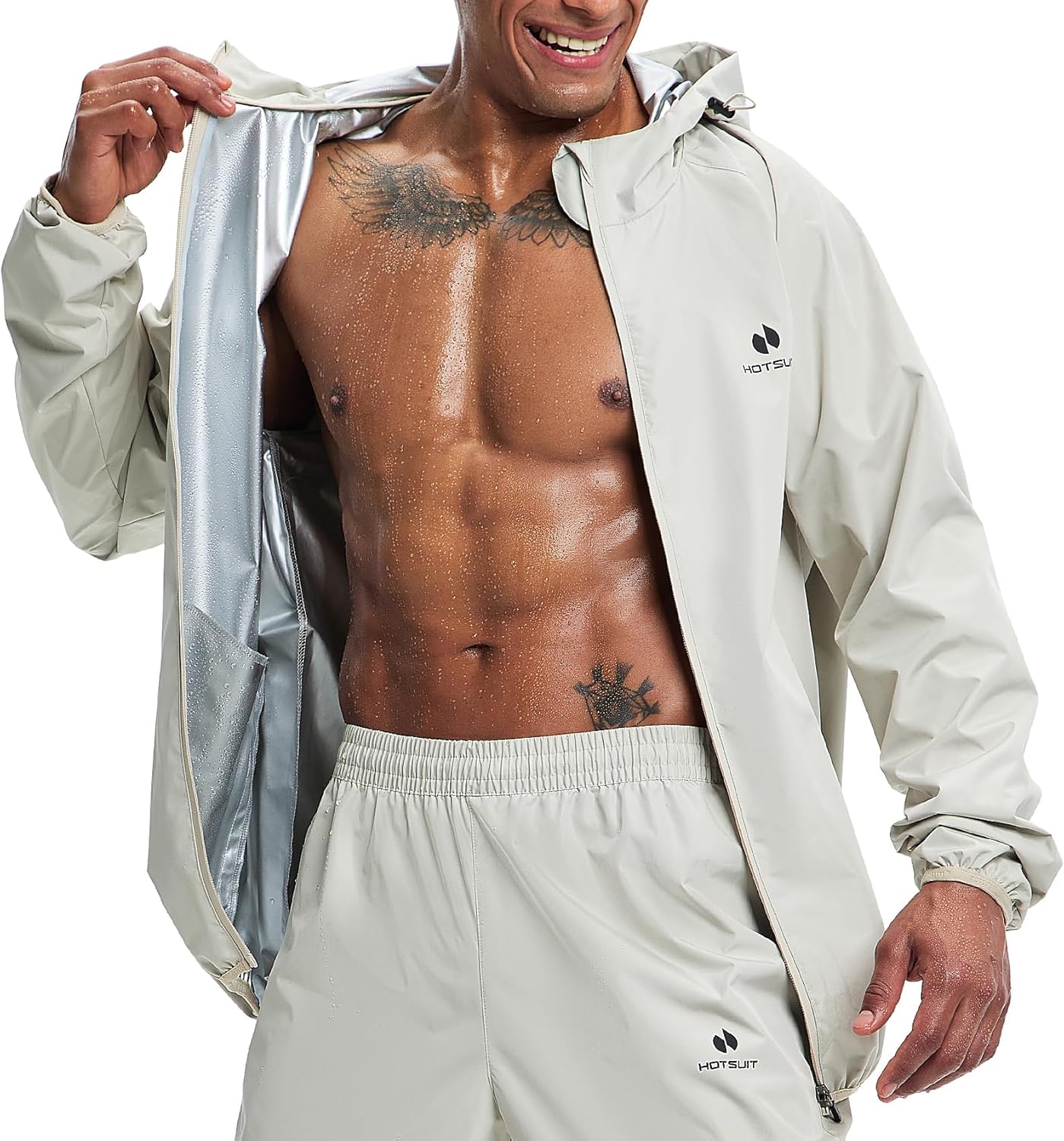 HOTSUIT Men Weight Loss Sauna Suit