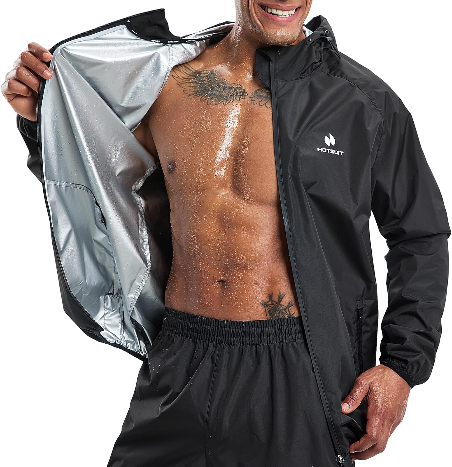 HOTSUIT Men Weight Loss Sauna Suit