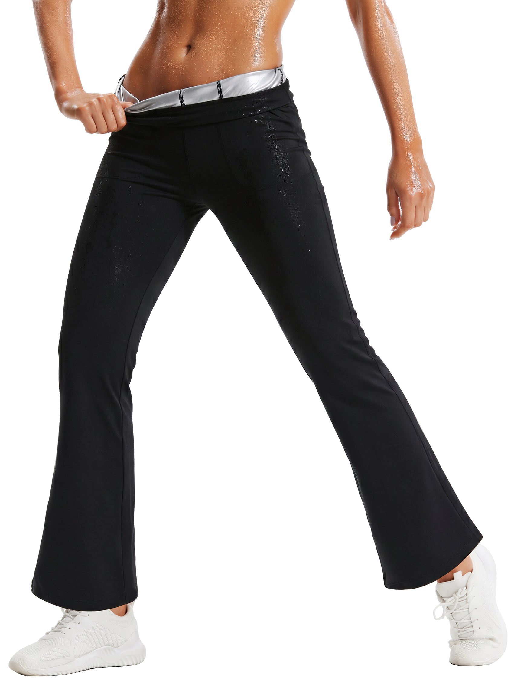 HOTSUIT Sauna Leggings for Women High Waist Sweat Pants