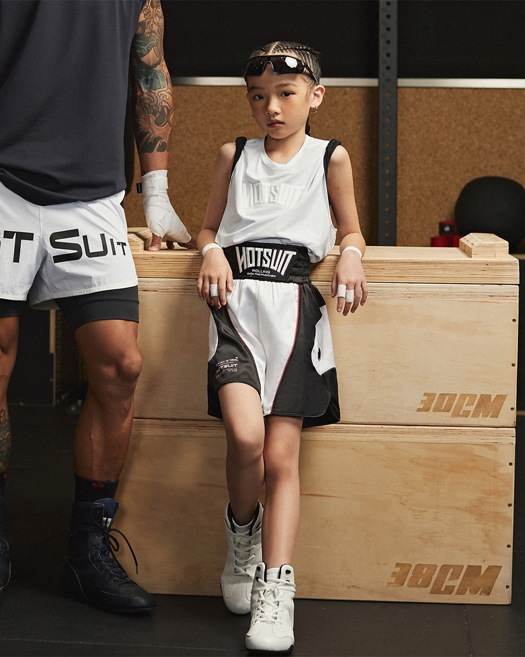 Kid's Challenger Tear-resistant Boxing Shorts