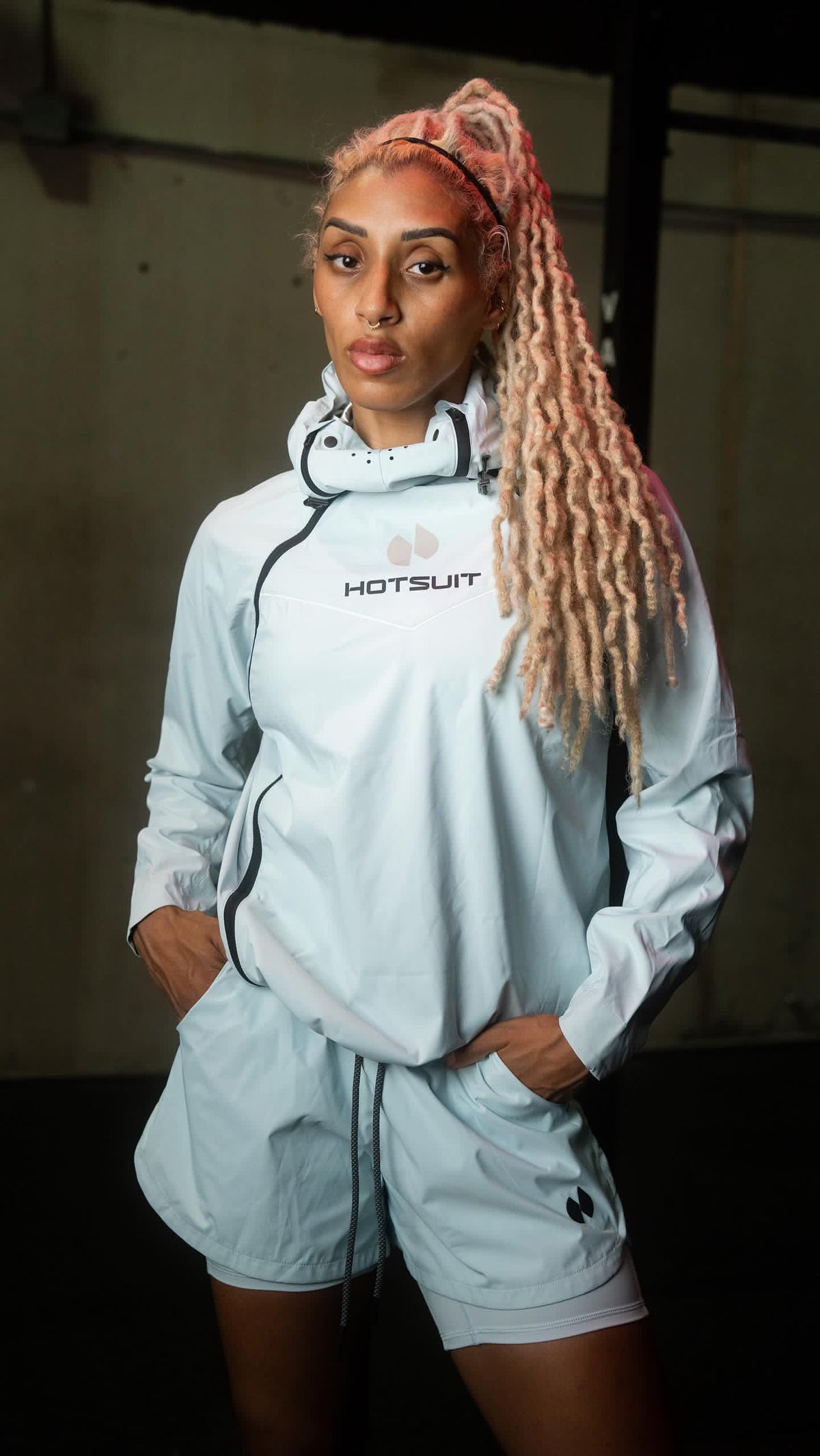Women's 904 MAX Gorpcore Hooded Sauna Suit— Top & Shorts Set
